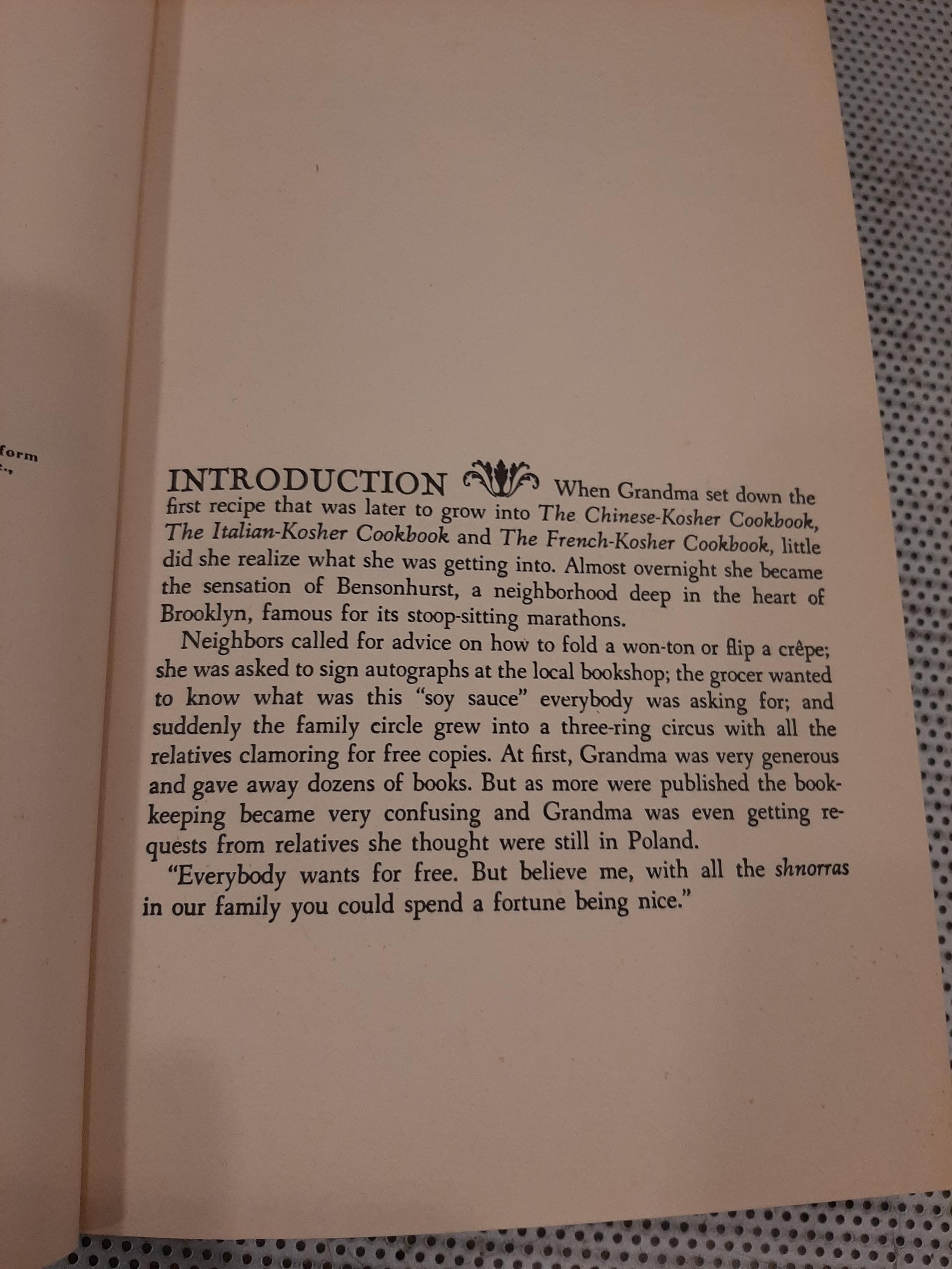 Vintage 1965 The Kosher-Cookbook Trilogy 3 Volumes Hardback, Chinese, French, Italian - image 5