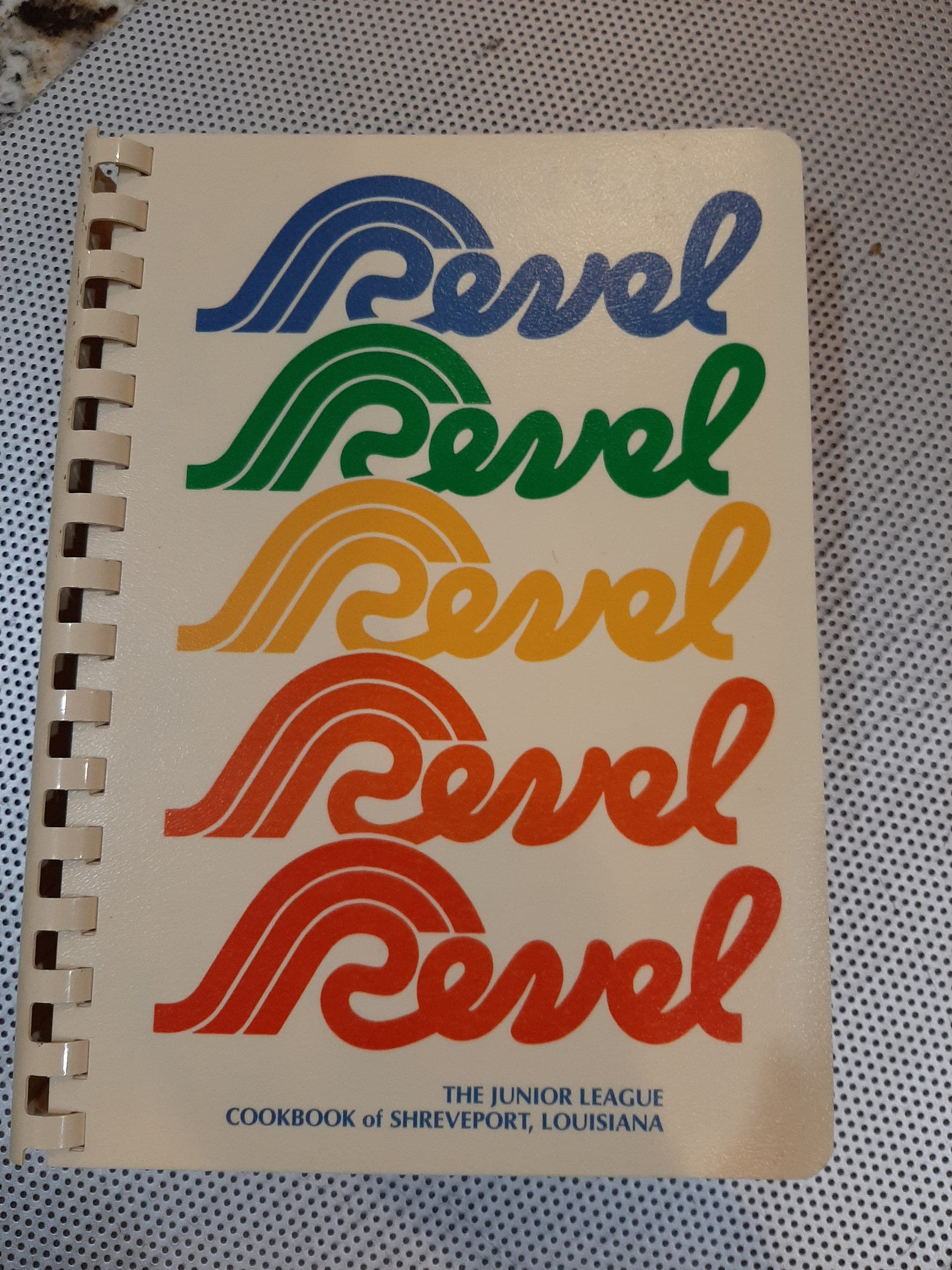 Vintage 1980 (Third Printing) Revel Junior League of Shreveport Louisiana Softcover Cookbook Southern Cooking Recipes