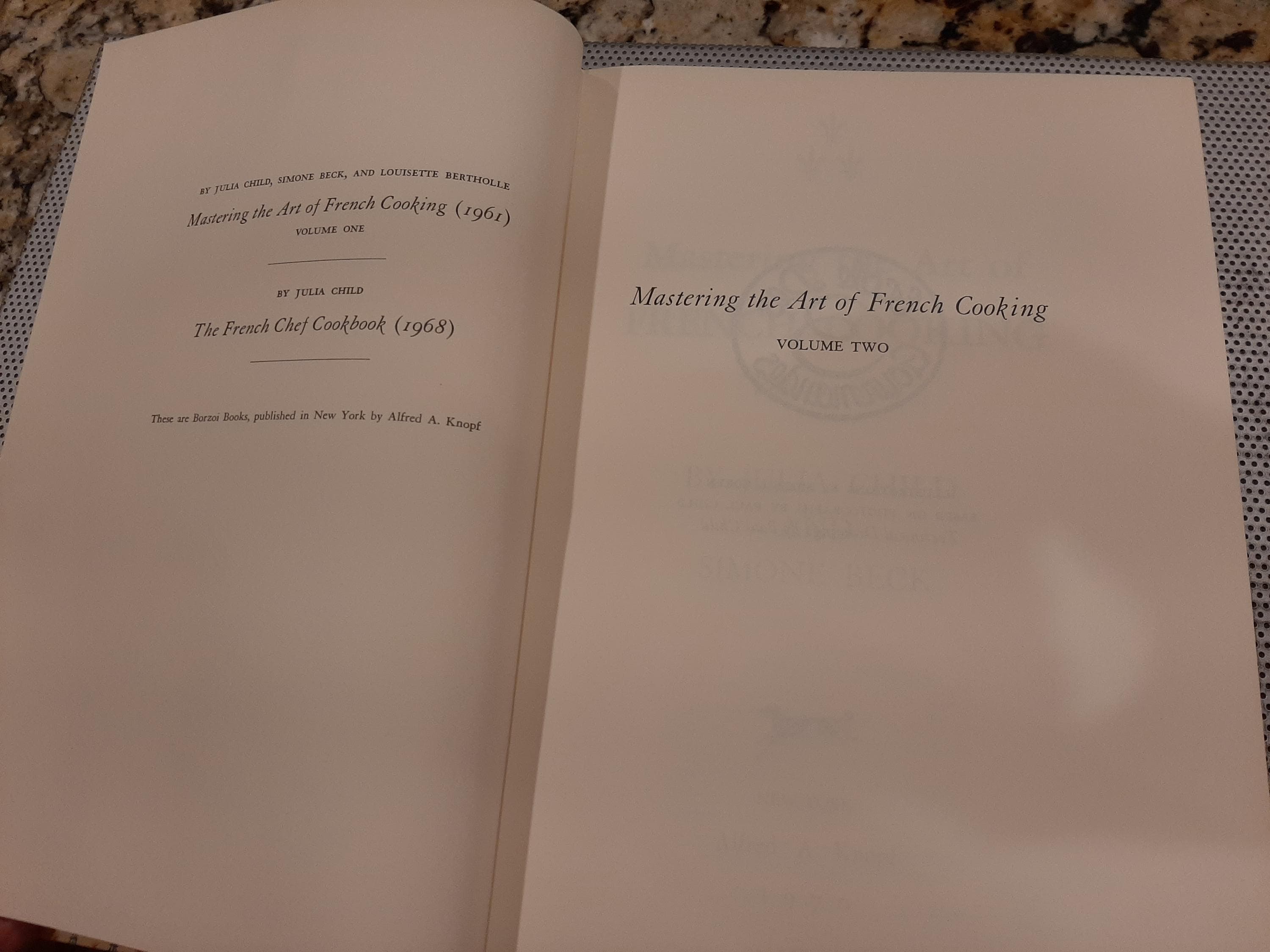 Mastering the Art of French Cooking Julia Child and Simone Beck, Vol. 2, First Edition 1970 - image 5