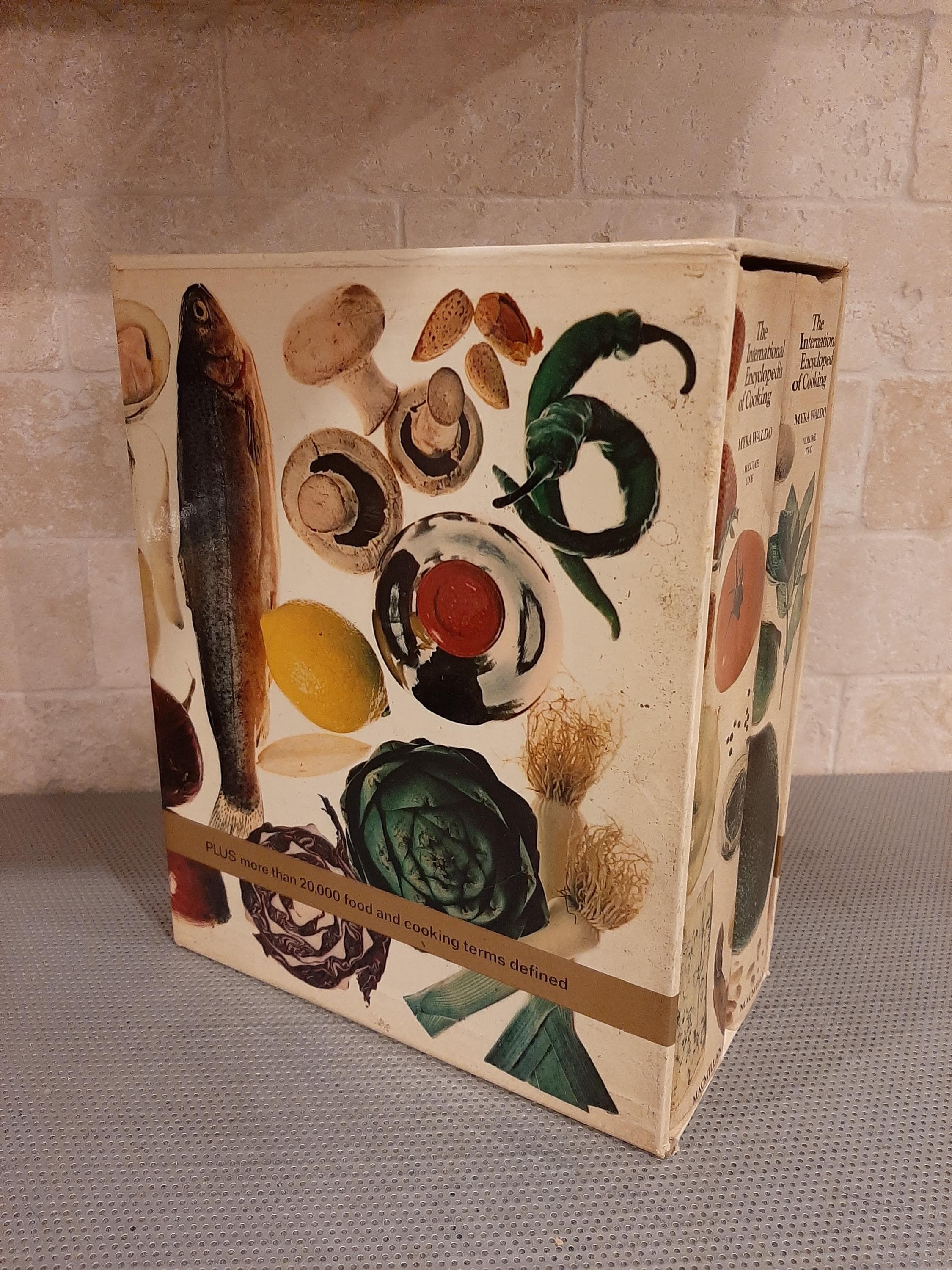 International Encyclopedia of Cooking Myra Waldo: 2 Vol. boxed set Hardcover Basic Recipes Classic Cookbooks - image 3