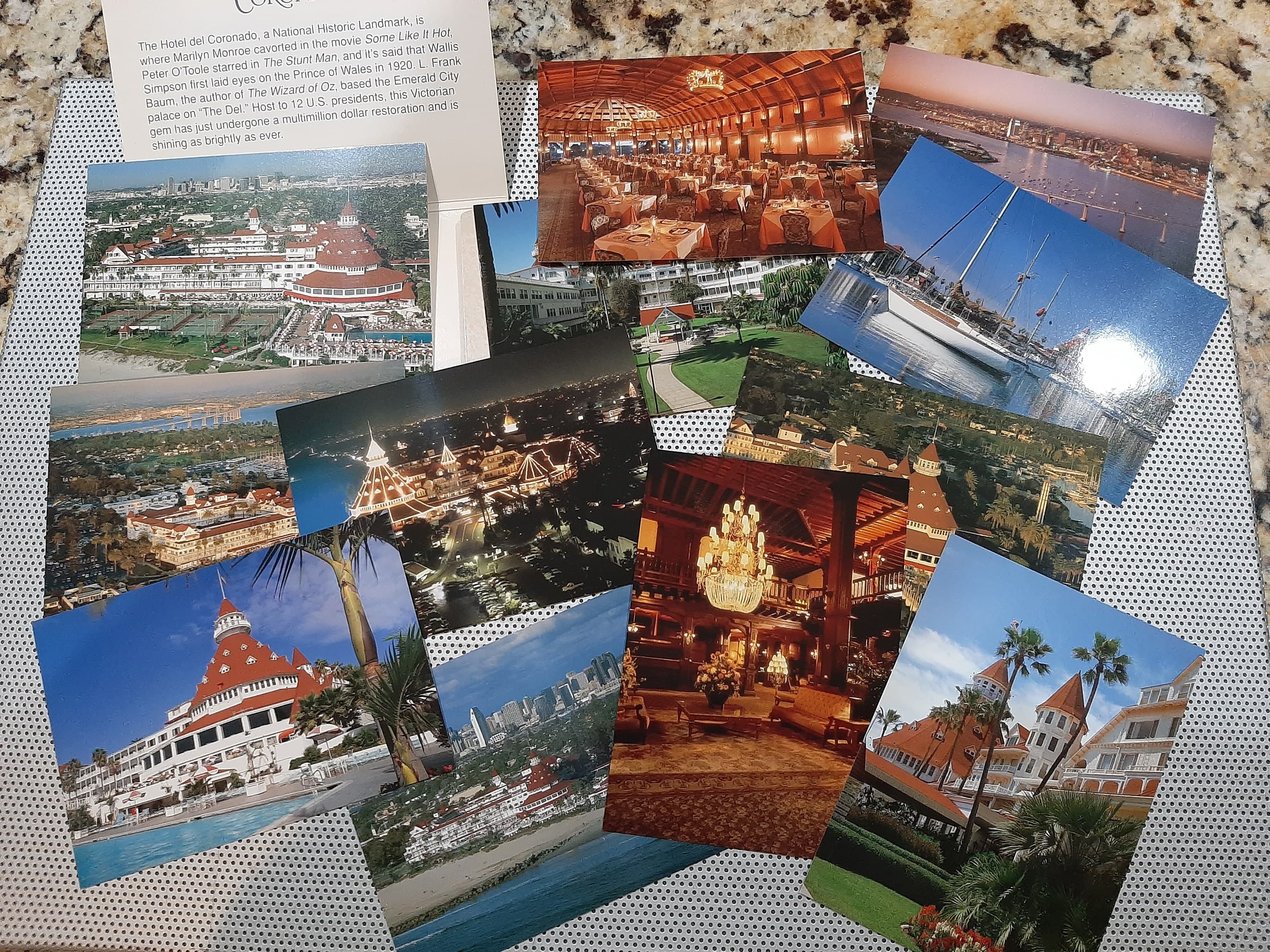 Vintage 1993 Hotel Del Coronado San Diego California 12 Postcards Set - New and Unused Collectible Set - image 5