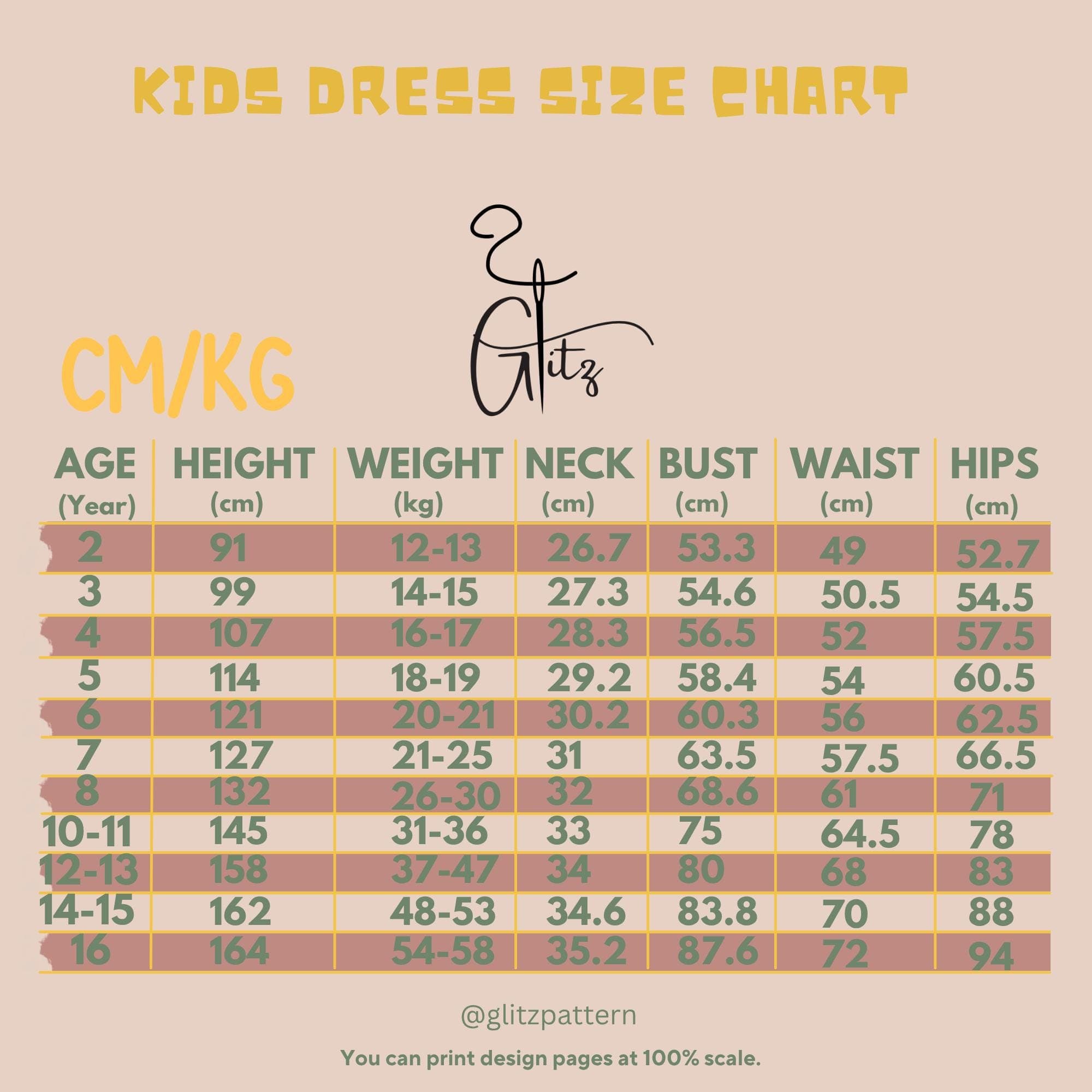 Girl's Linen Cottagecore Dress Sewing Pattern (PDF) - image 4