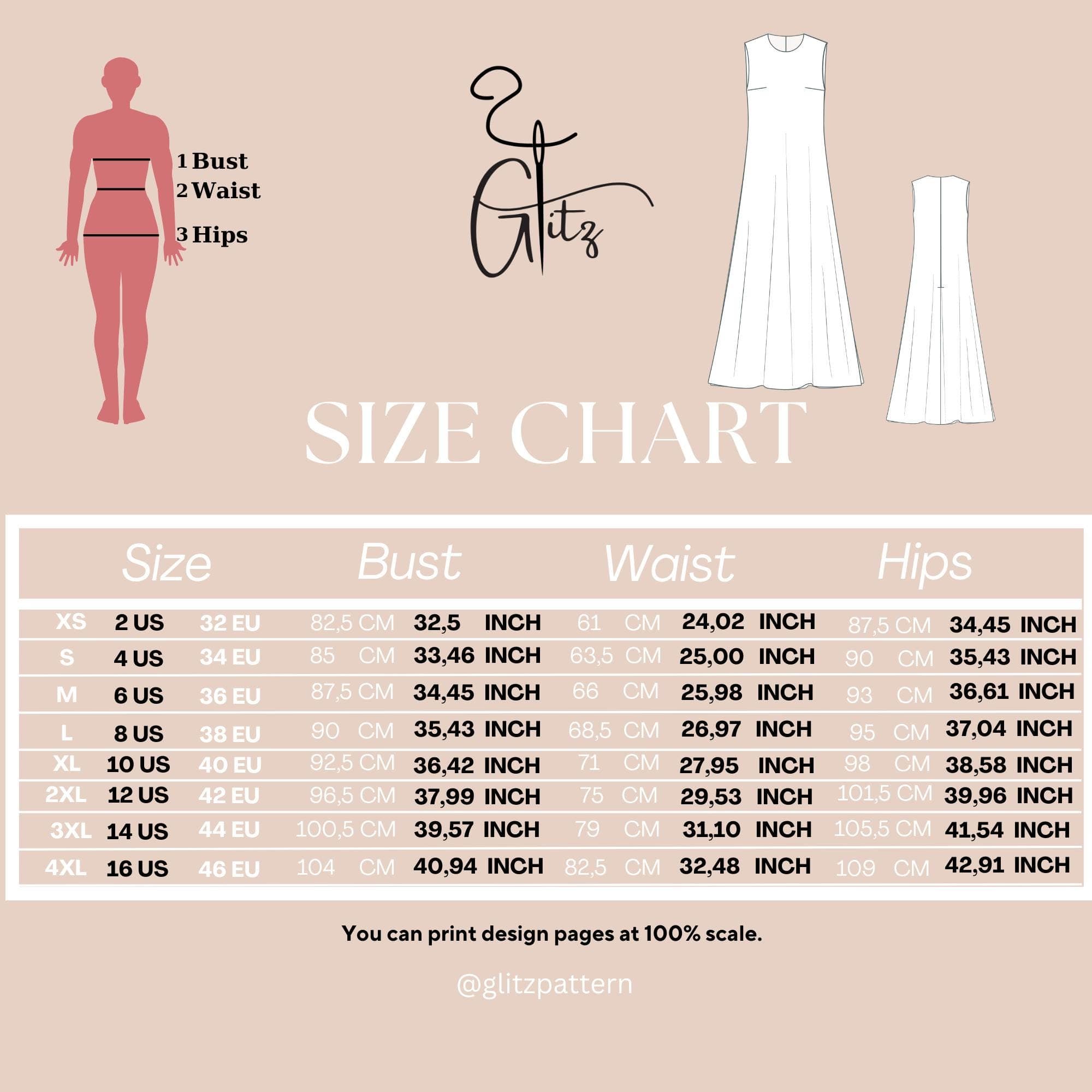 Linen Maxi Dress Sewing Pattern: Sleeveless Summer Tent Dress (PDF) - image 5