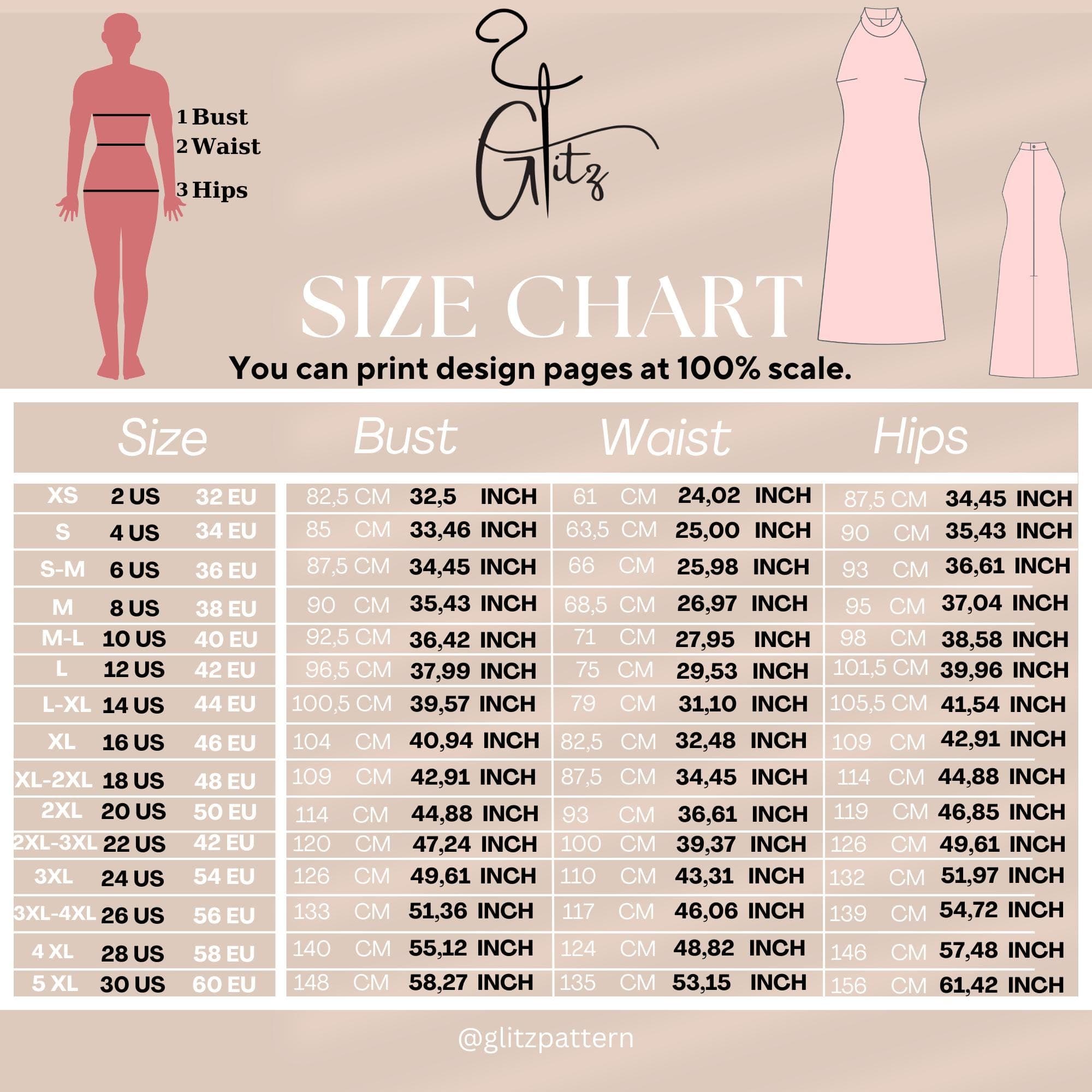 Rosie Halter Neck Midi Cocktail Dress Pattern PDF Digital Sewing Pattern - image 5