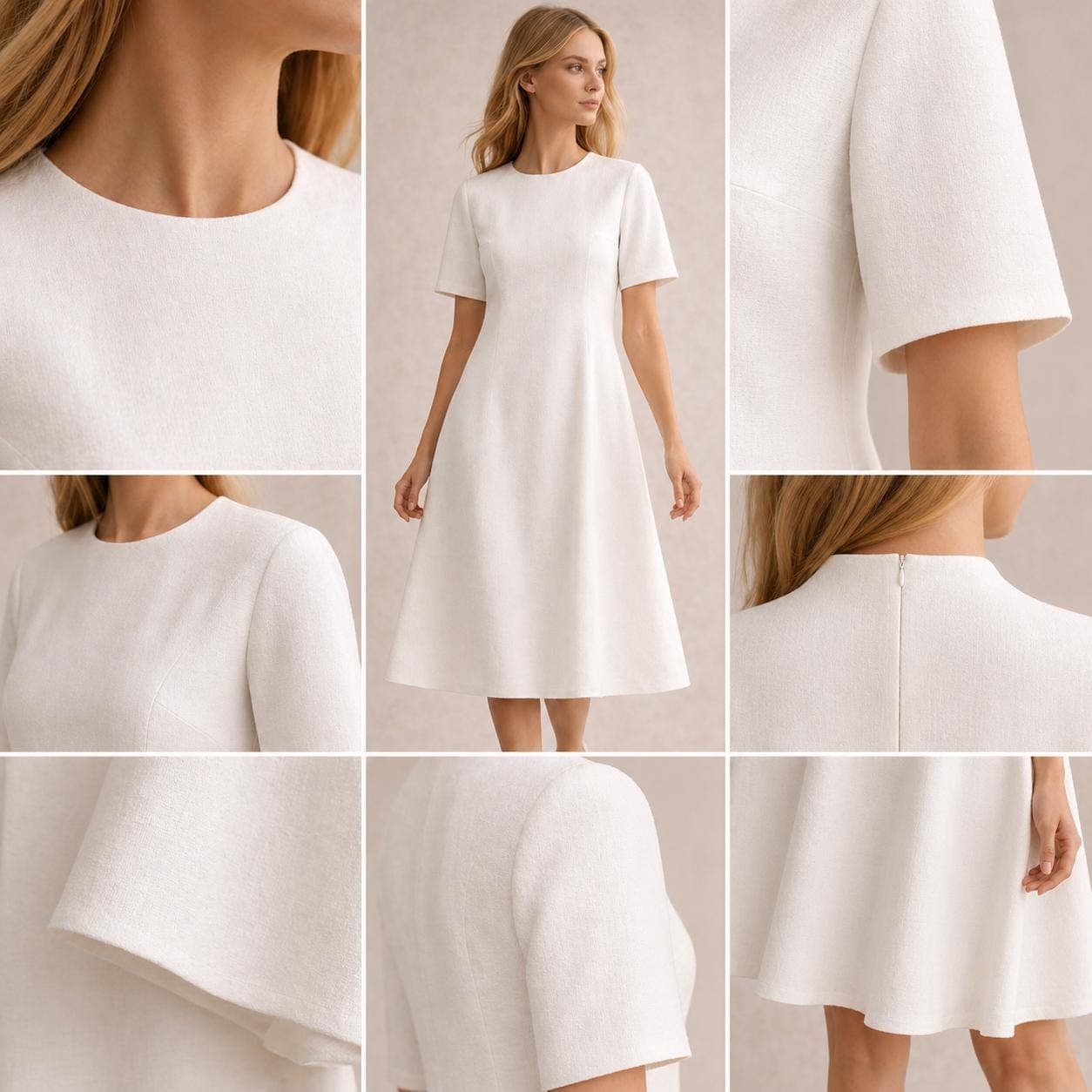 Long Trapeze Dress Sewing Pattern, Sizes XS-5XL (PDF Pattern) - image 3
