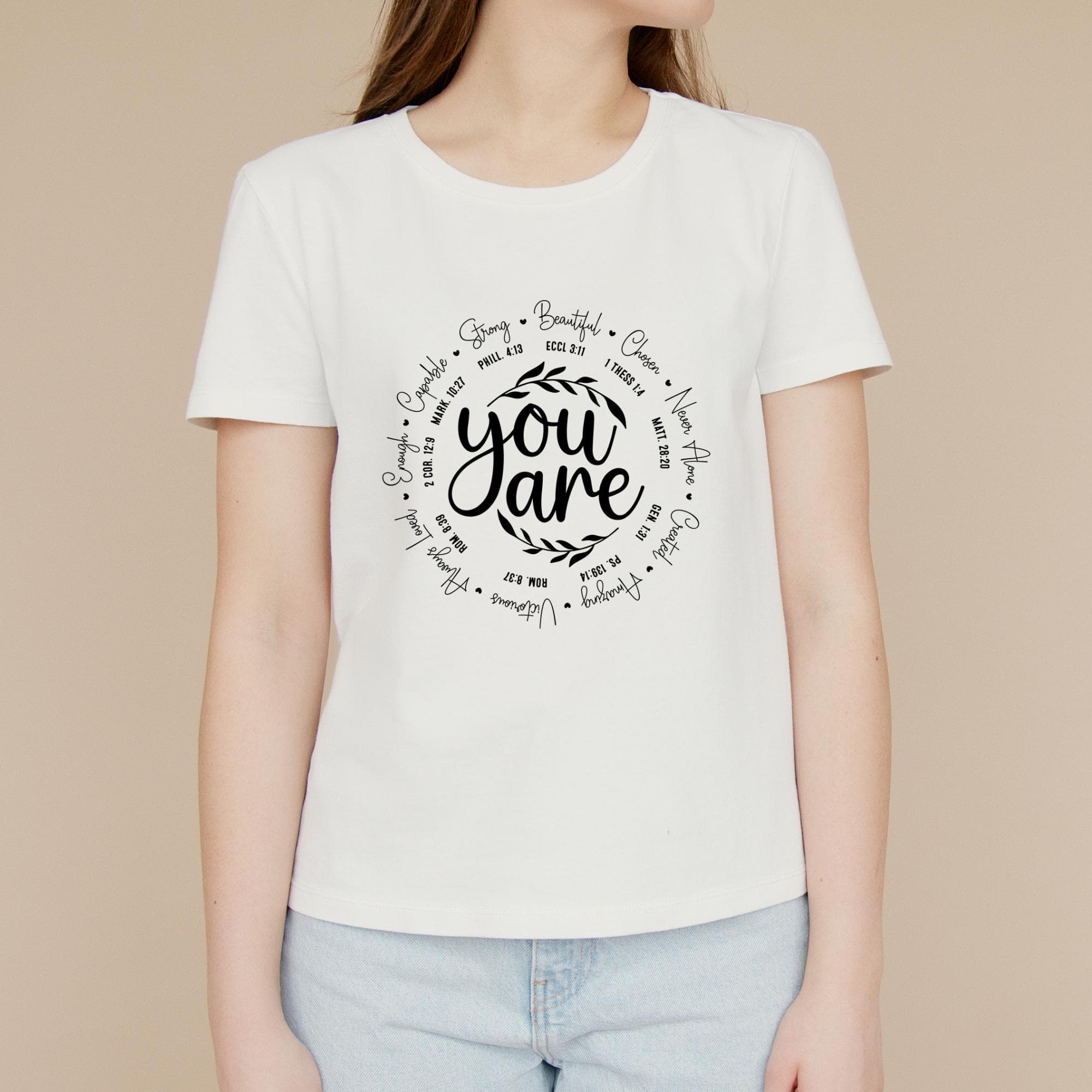 Self Worth SVG | You Are SVGs | Inspirational SVG | Affirmation SVGs |  Self Love SVGs | You Are Enough | Mental Health SVG | PNGs Cut File - image 5