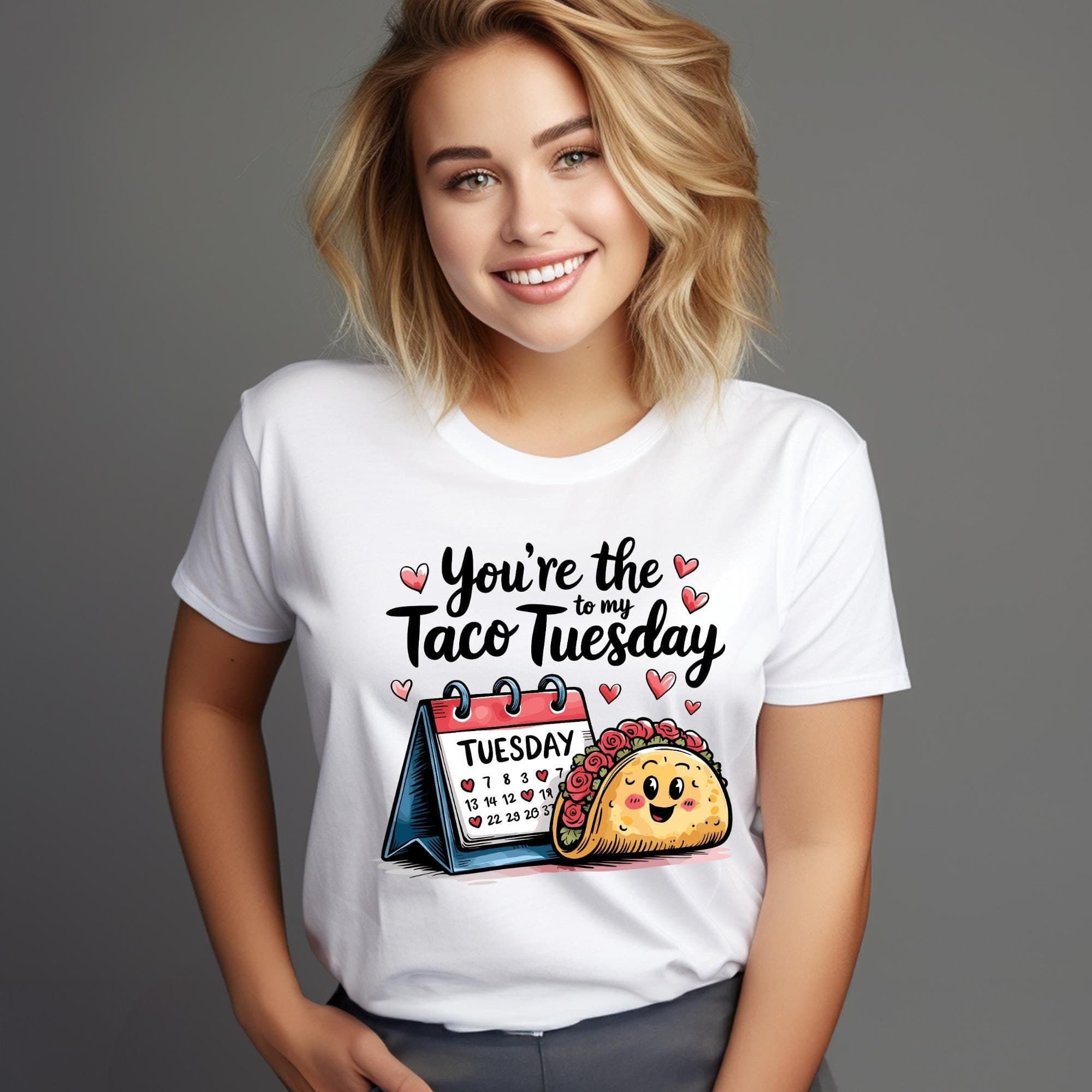 Funny Couple SVG - You're The TACO To My Tuesday PNG | Matching Love Design | Cute Digital File | Trending Png