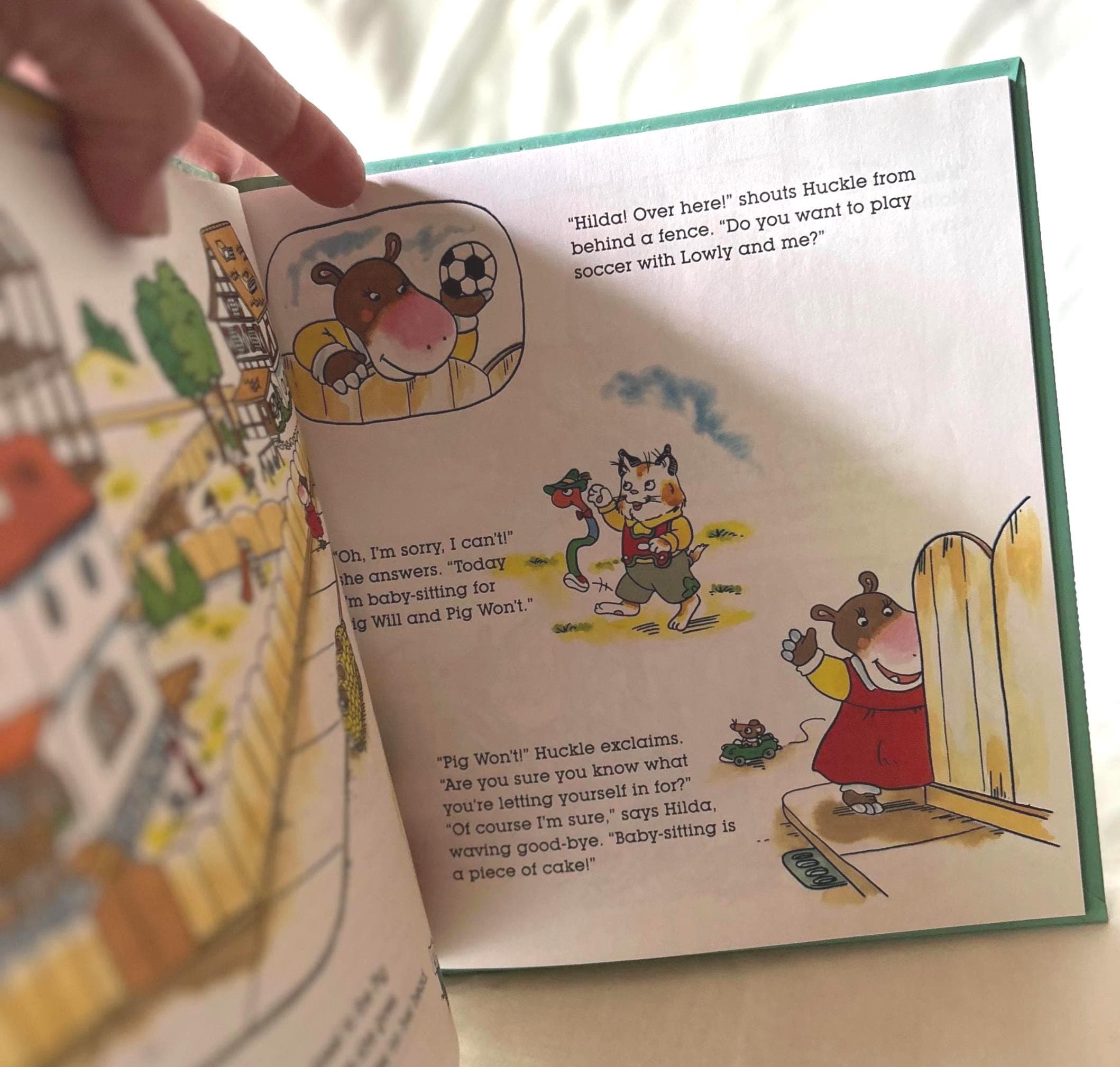 Vintage Children's Book HARDCOVER 1994 - The Best Baby-Sitter Ever Atlas Editions GREAT CONDITION