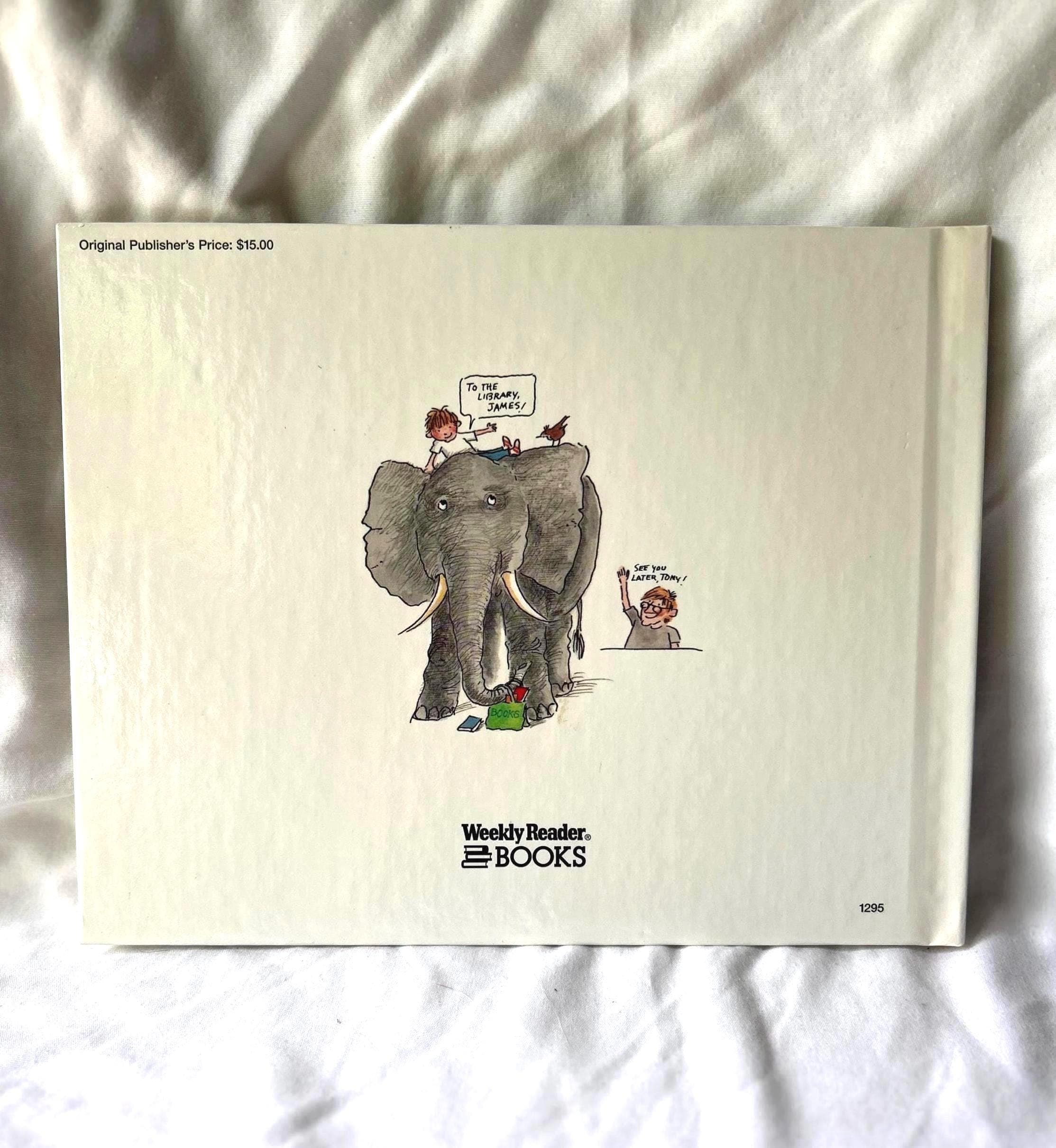 Vintage Children's Book HARDCOVER 1998 - Daddy Could I Have An Elephant by Jake Wolf Great Condition