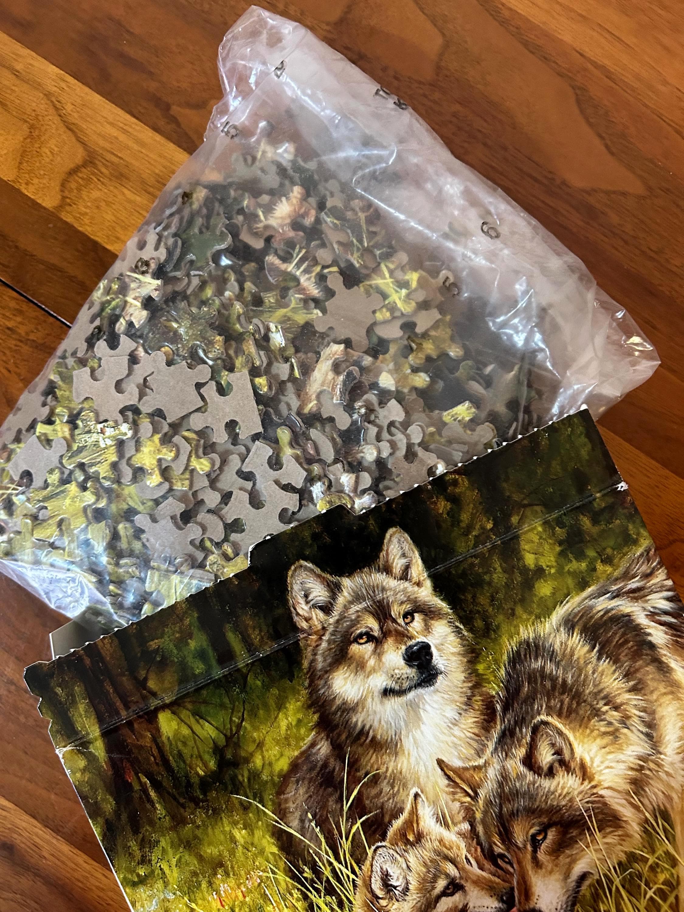 Ceaco Larry Fanning Wolves Jigsaw Puzzle - Wildlife Art - 1000 Pieces