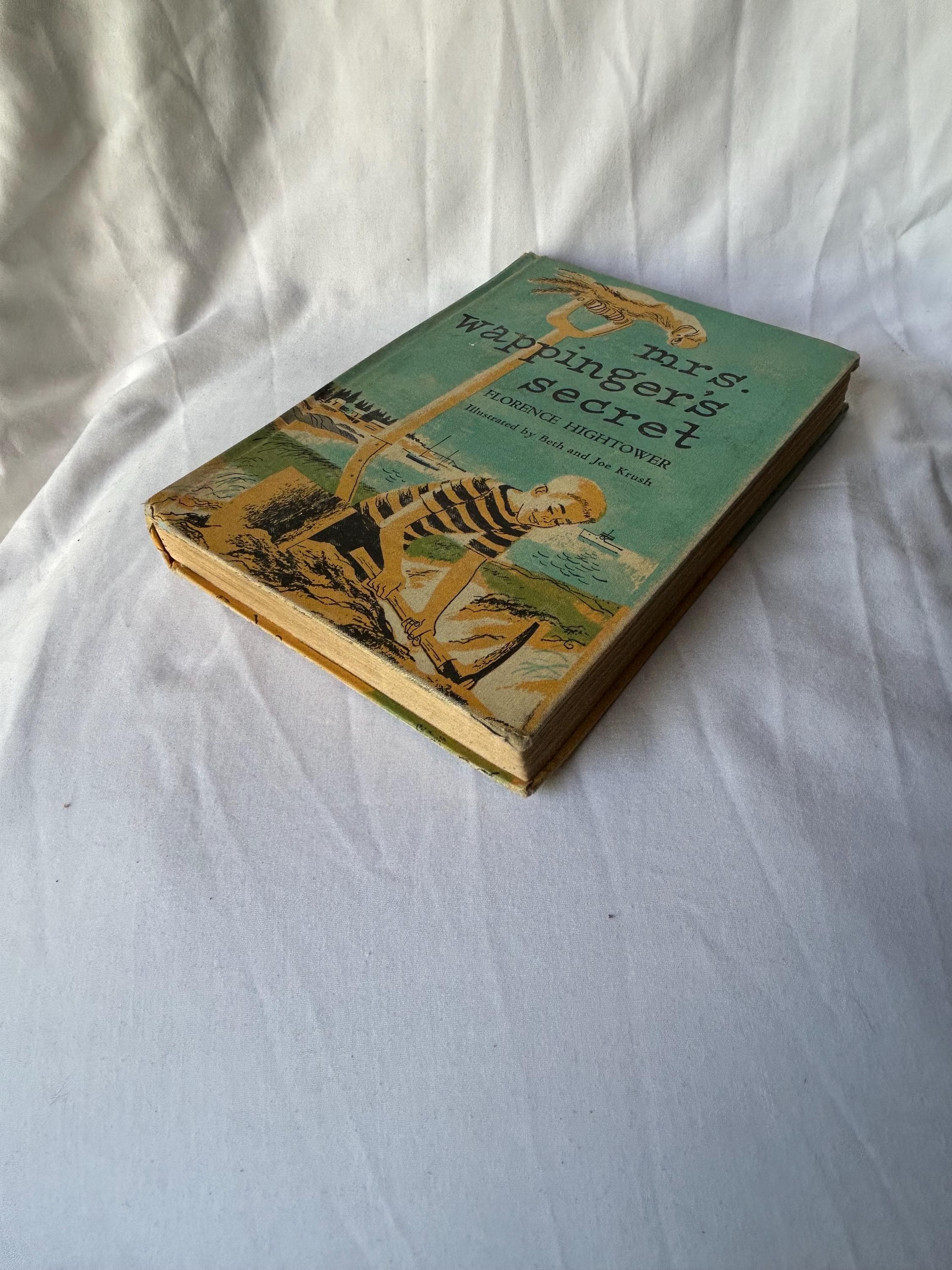 Vintage BOOK HARDCOVER - First Edition 1961 Mrs. Wappinger's Secret by Florence Hightower E.M. Hale and Company Publishers Good Condition