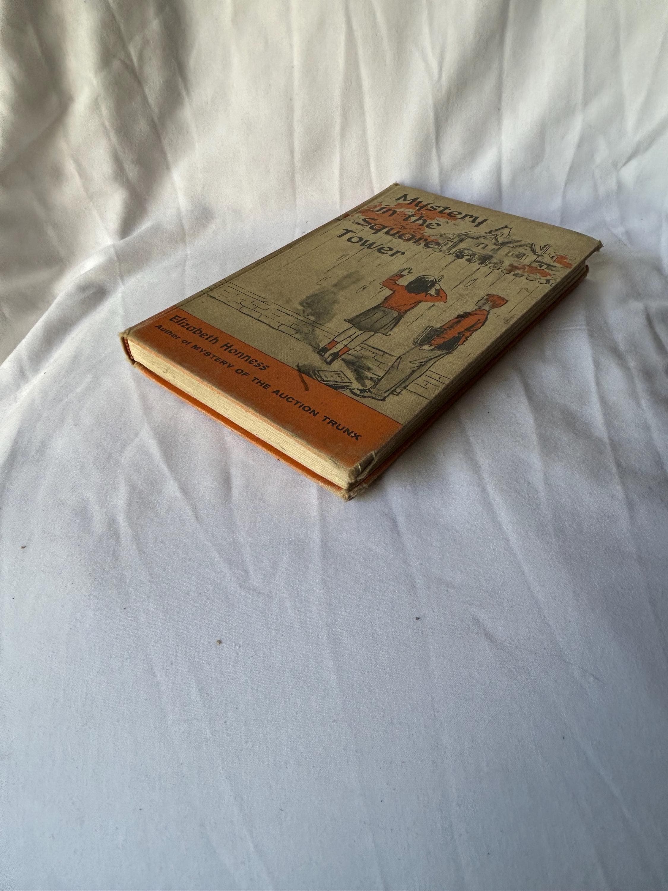 Vintage BOOK HARDCOVER - First Edition 1957 Mystery in the Square Tower by Charles Kingsley John C. Winston Company Publishers
