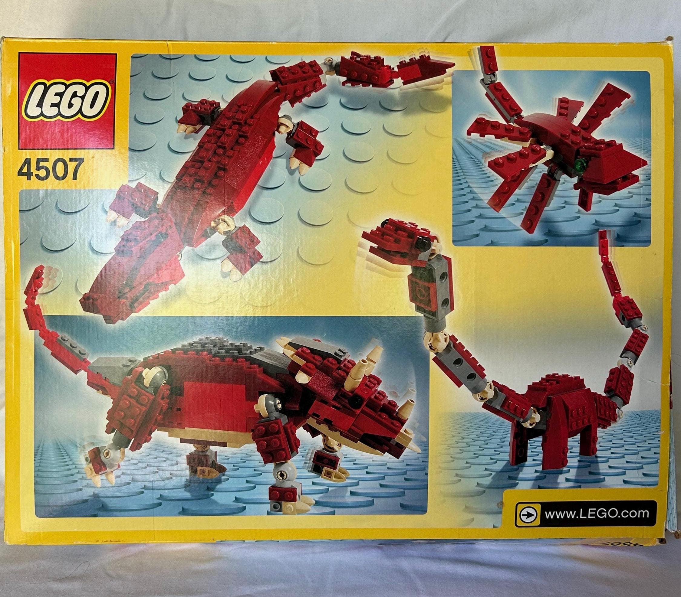 LEGO Designer Set 4507 Prehistoric Creatures 2004 used, complete, 719 pcs Ages 7+ - image 4