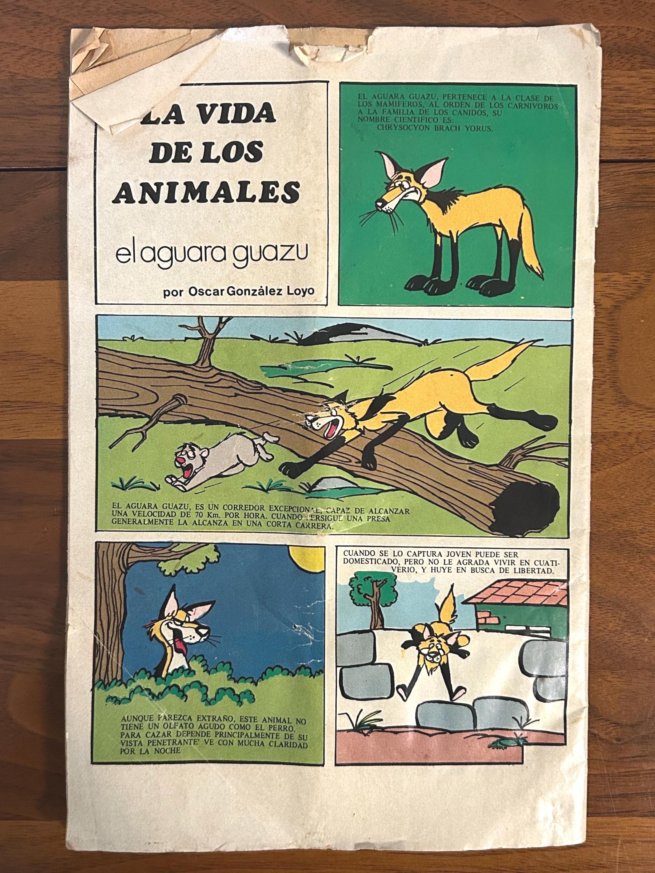 Vintage Aventuras de Capulina Comic Book April 14 1978 Spanish No 826 EditorMex