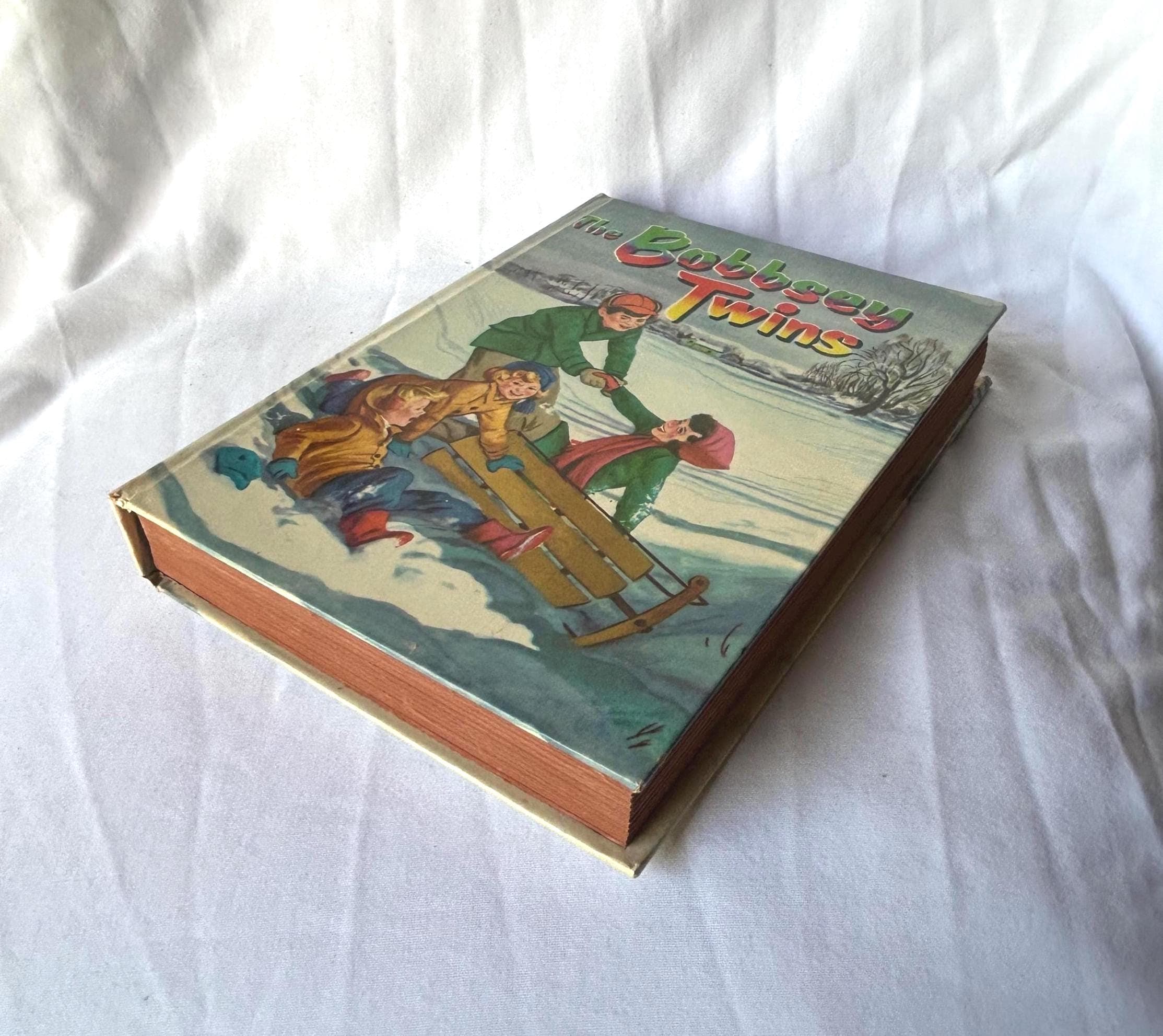 Vintage BOOK HARDCOVER - 1950 The Bobbsey Twins - Merry Days Indoors and Out by Laura Lee Hope Whitman Publishing Company Great Condition