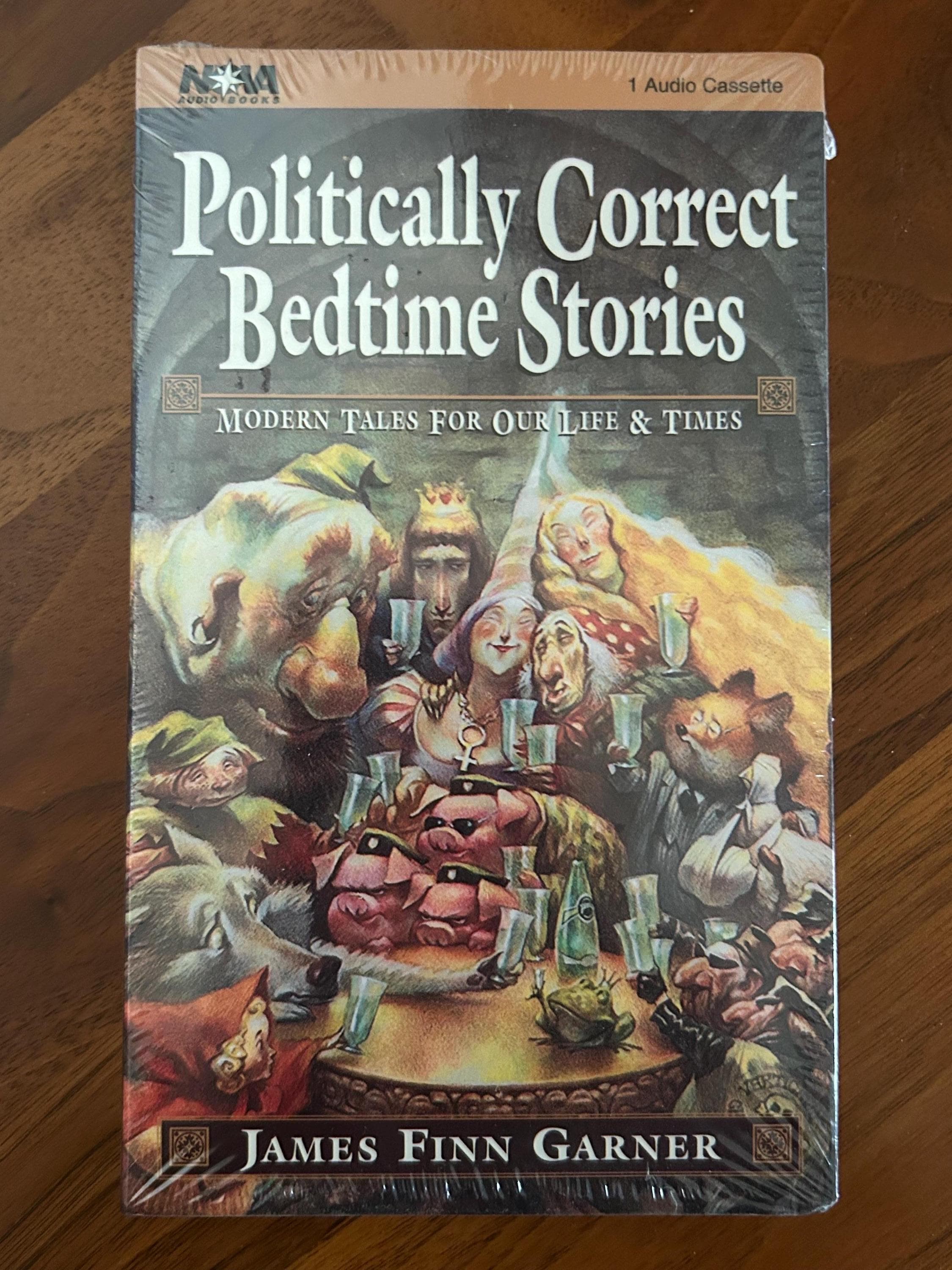 Vintage Politically Correct Bedtime Stories Audio Cassette - Sealed James Finn Garner