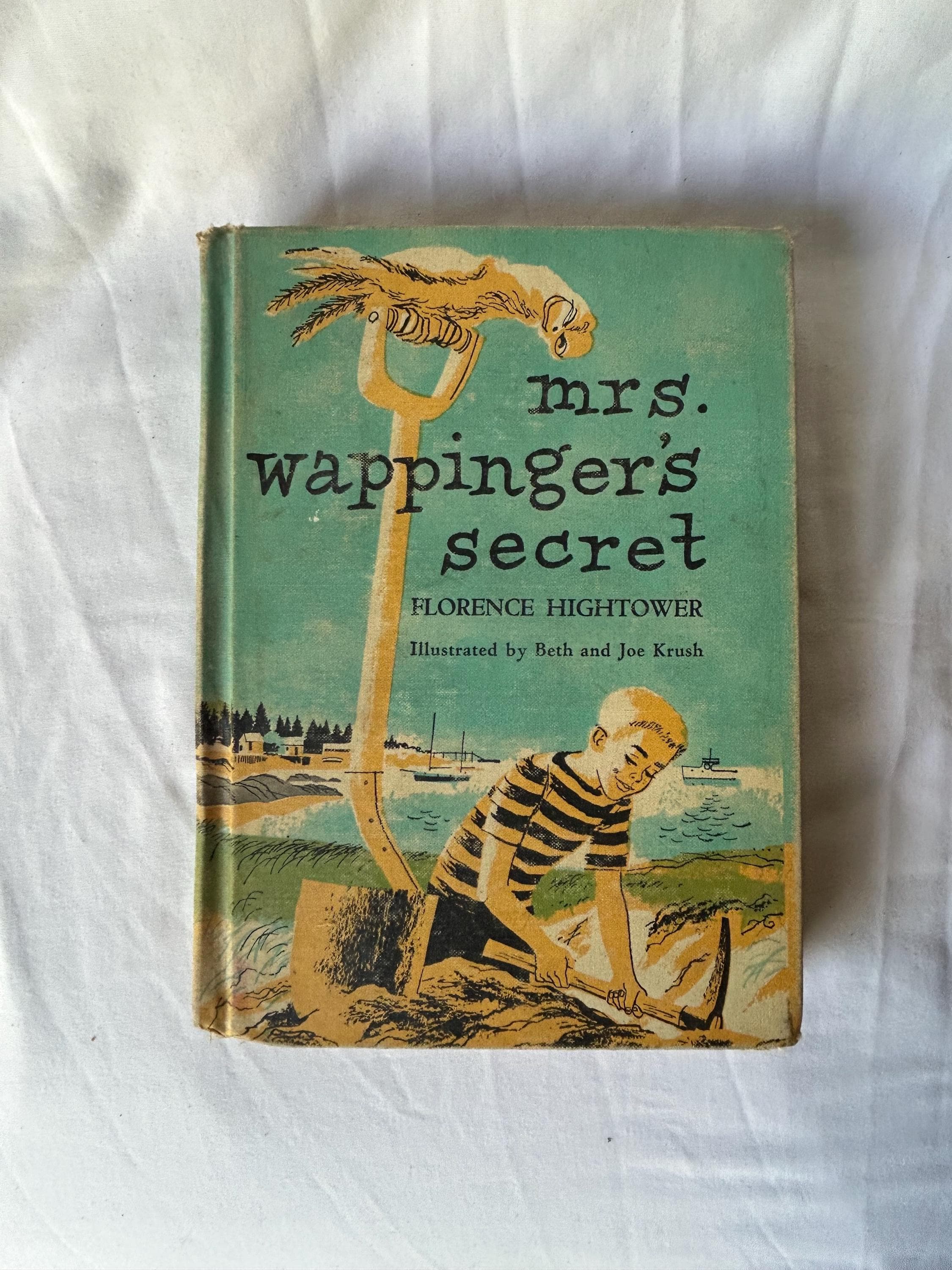 Mrs. Wappinger's Secret - 1961 First Edition Hardcover Book