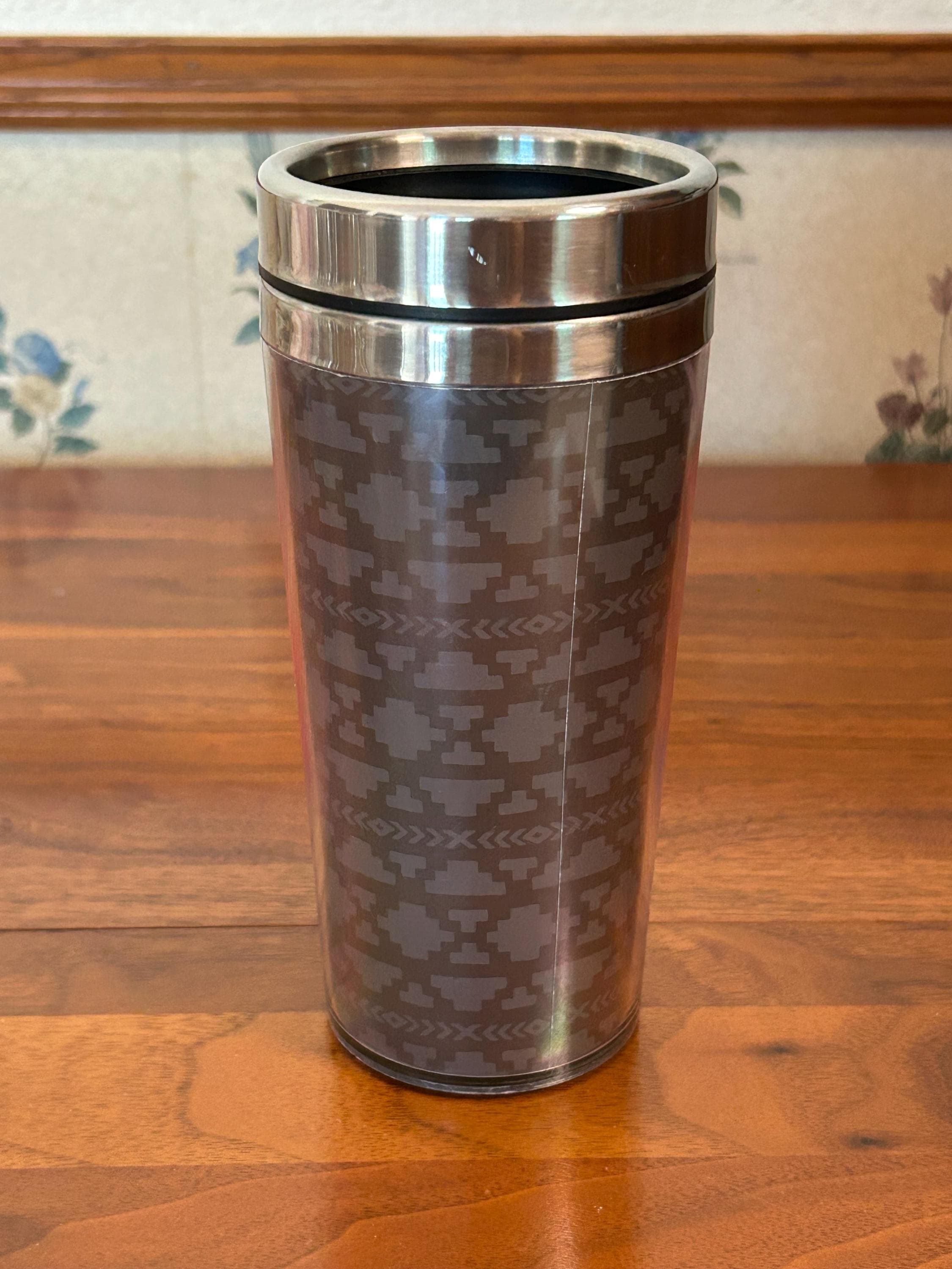 Pink Travel Coffee Mug 7 1/2" - I'm Not a Morning Person - Insulated Tumbler