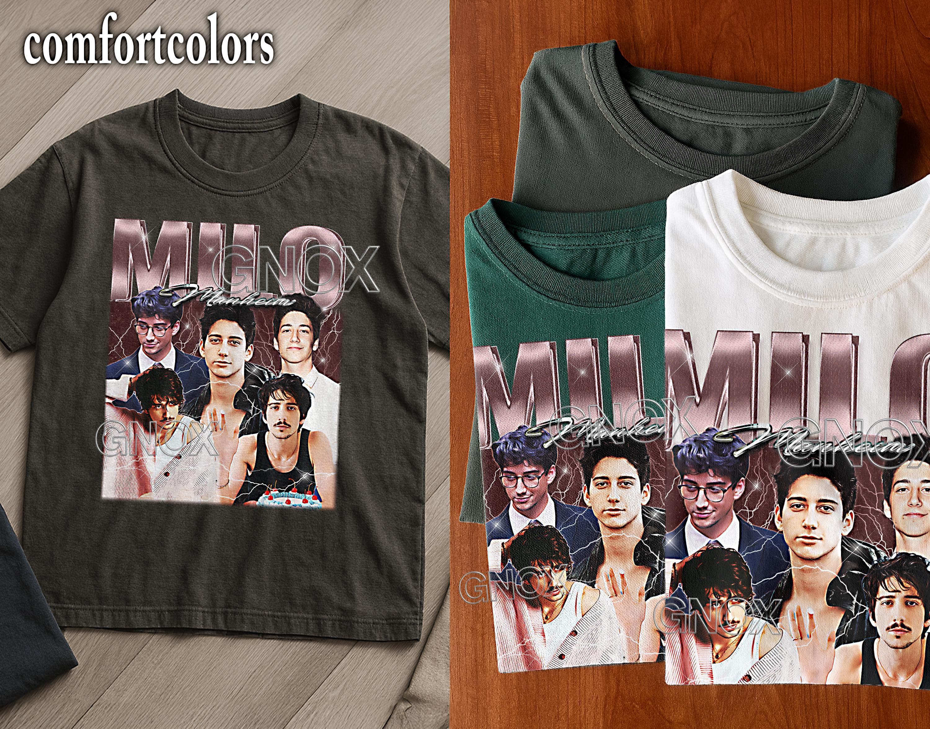 MILO MANHEIM Shirt, Milo Manheim Tshirt, Milo Manheim Bootleg Tees, Milo Manheim Retro 90s Sweater, Milo Manheim Merch Gift #saf - image 5