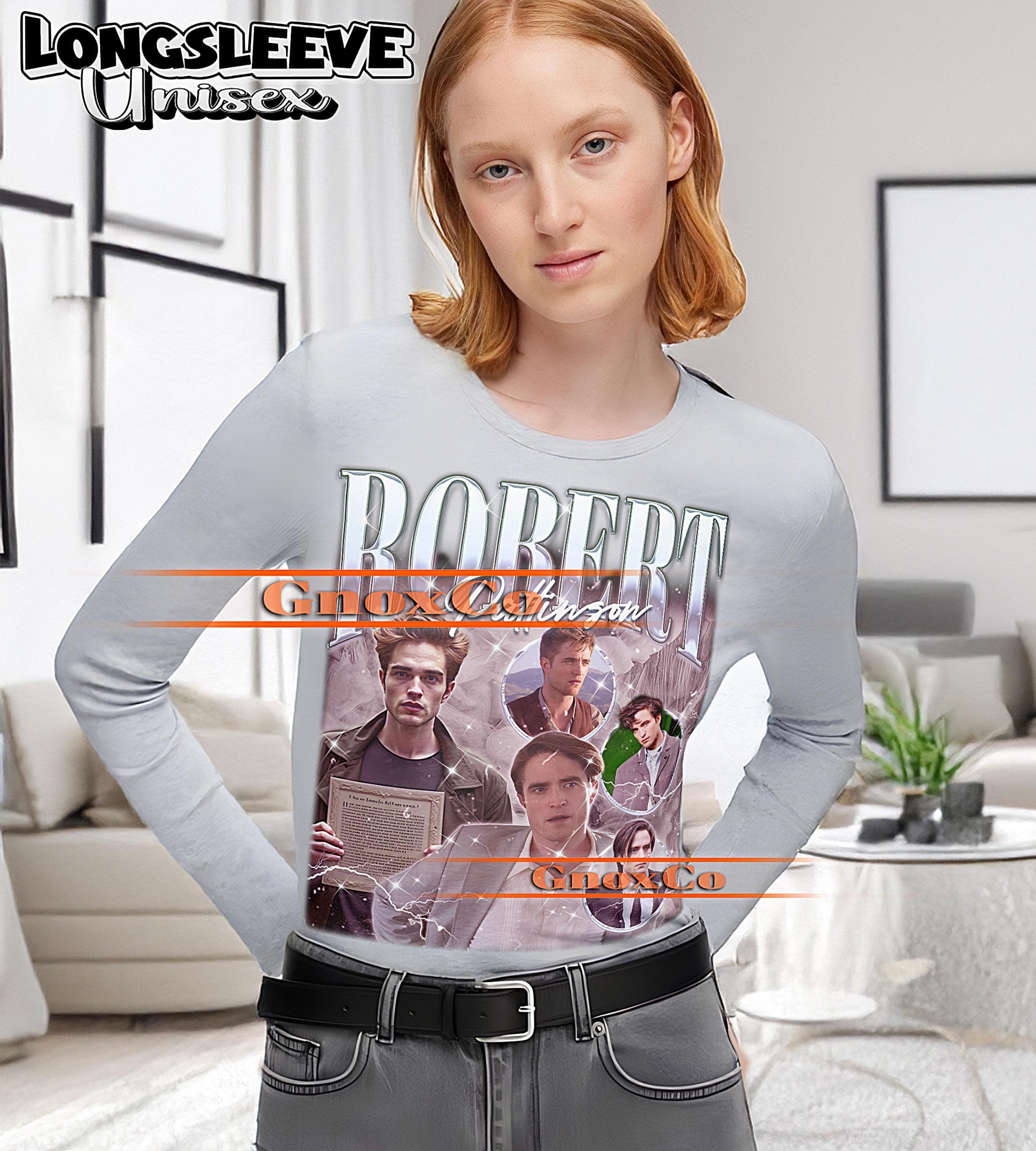 ROBERT PATTINSON Vintage Shirt, Robert Pattinson Tshirt, Robert Pattinson Fan Tees, Robert Pattinson Retro 90s Sweater Merch Gift #saf - image 5