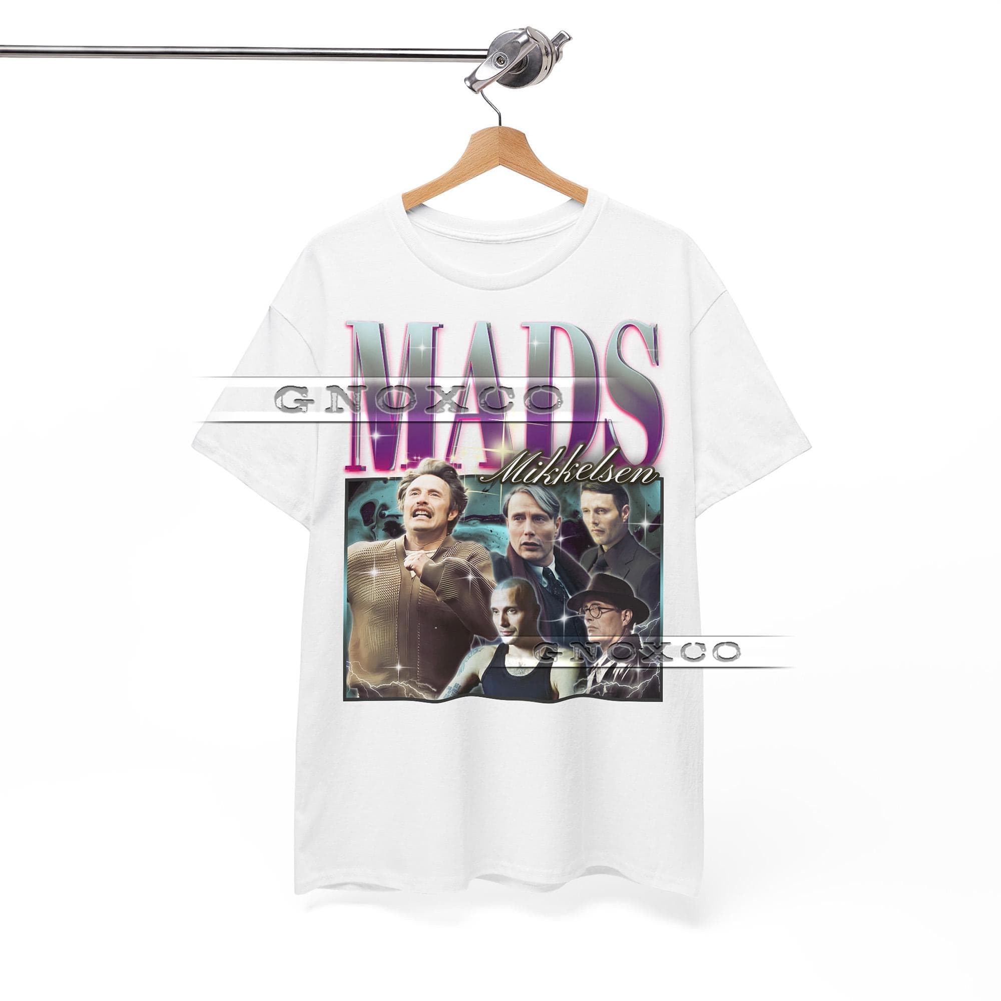 MADS MIKKELSEN Shirt, Mads Mikkelsen Homage , Mads Mikkelsen Fan Tees, Mads Mikkelsen Retro 90s Sweater, Mads Mikkelsen Merch Gift #saf - image 3