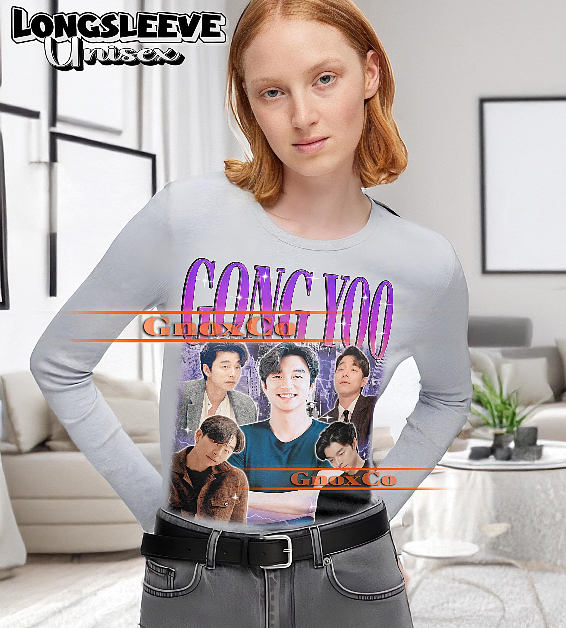 GONG YOO Vintage Shirt, Gong Yoo Homage Tshirt, Gong Yoo Fan Tees, Gong Yoo Retro 90s Sweater, Gong Yoo Merch Gift #ari - image 4