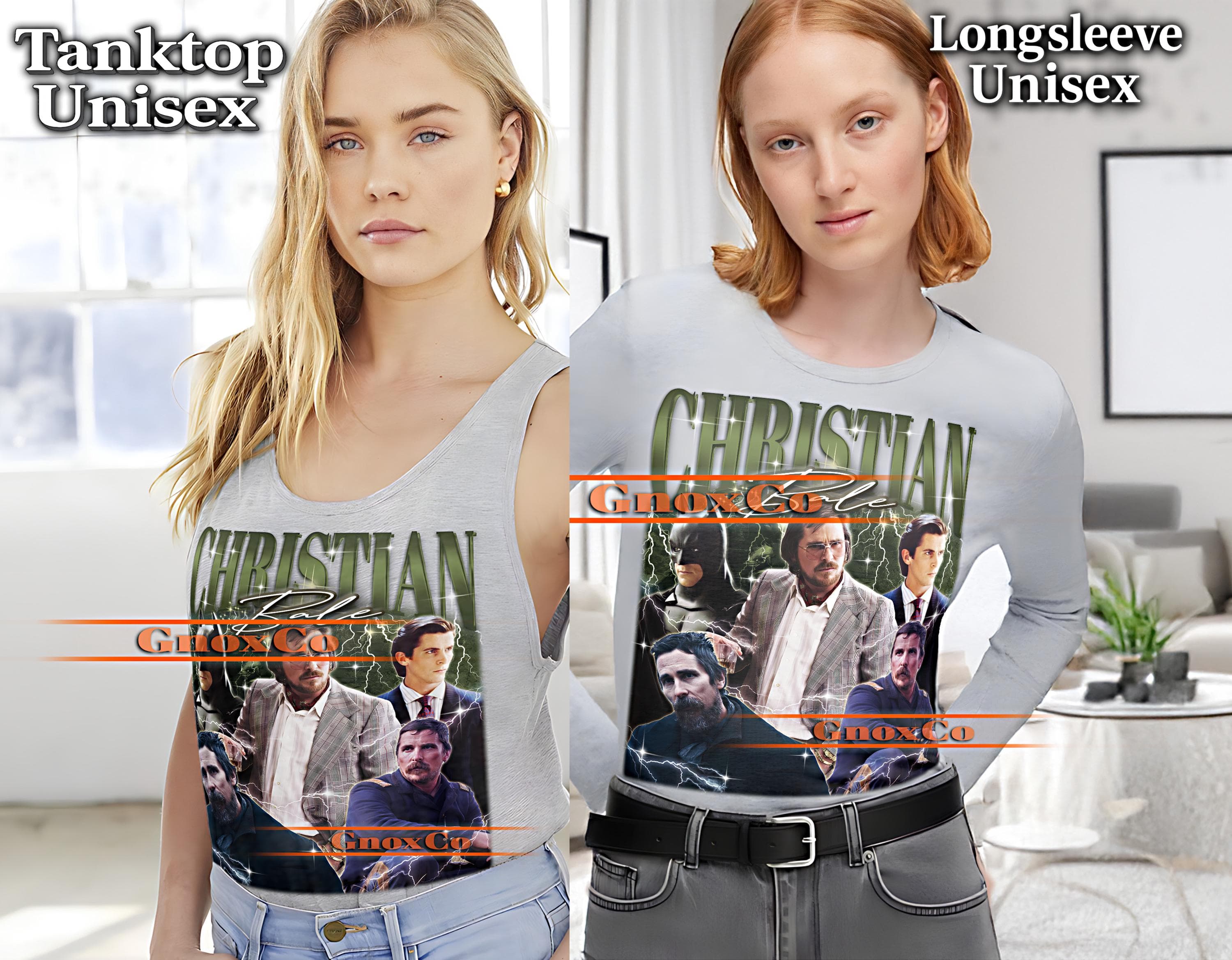 CHRISTIAN BALE Shirt, Christian Bale Tshirt, Christian Bale Fan Tees, Christian Bale Retro 90s Sweater, Christian Bale Merch Gift #saf - image 4