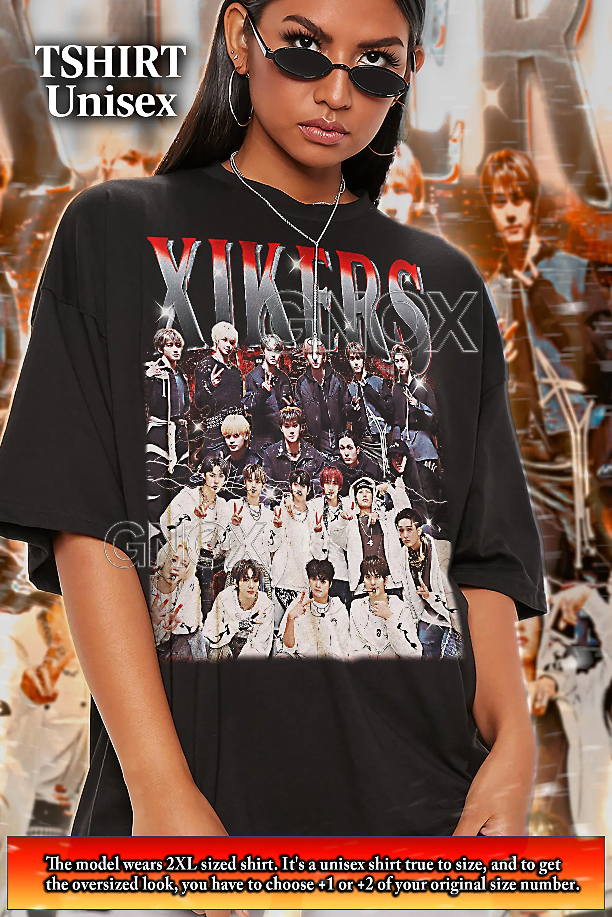 XIKERS Idol Shirt, Xikers Kpop Tshirt, Xikers Korean Pop Tees, Xikers Retro 90s Sweater, Xikers Merch Gift, Xikers Kpop Merch #saf