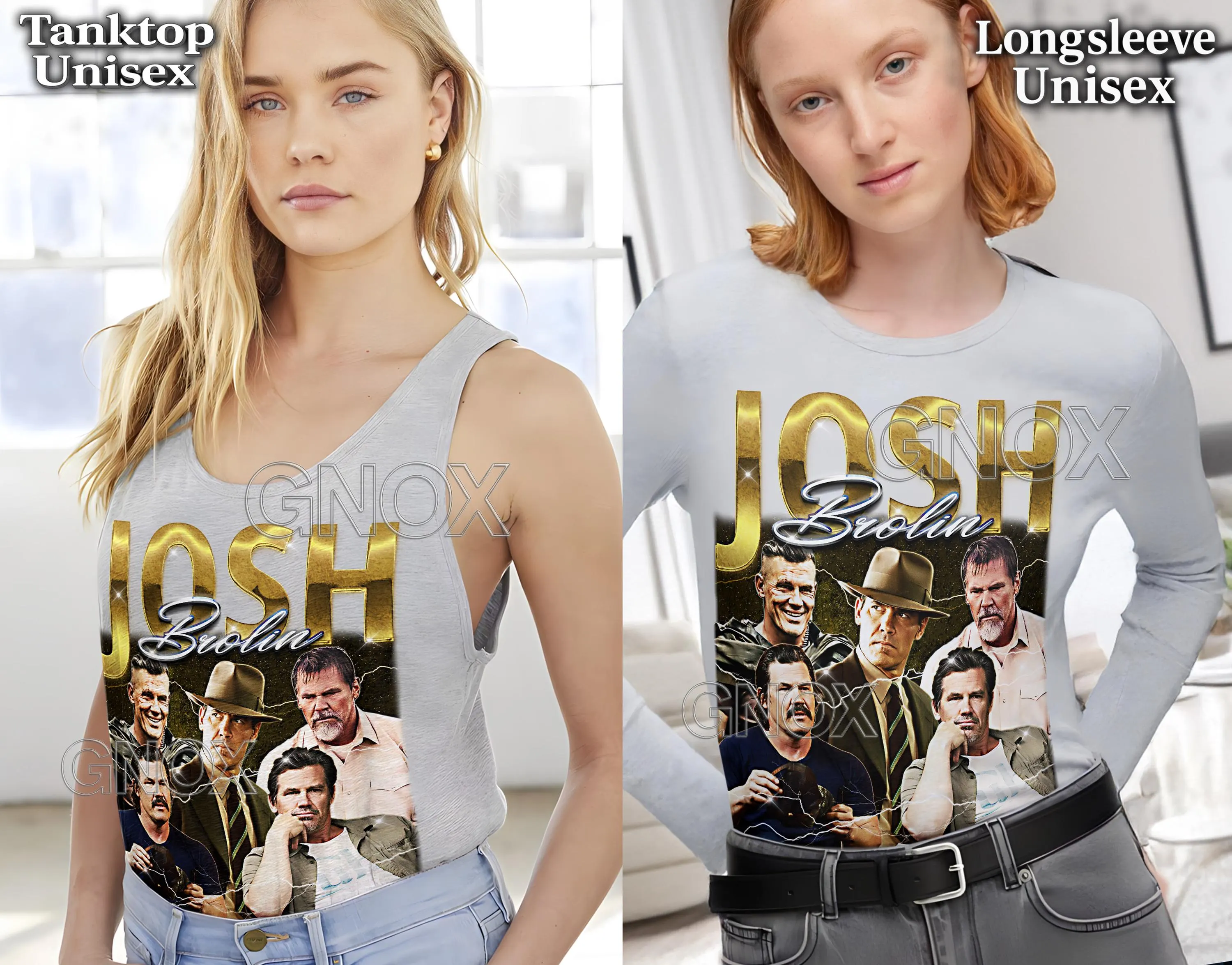 Josh Brolin Merch, Classic Cinema Actor Graphic T-Shirt, Vintage Retro Celeb Tee, Fan Gift Shirt for Men and Women  #saf - image 4