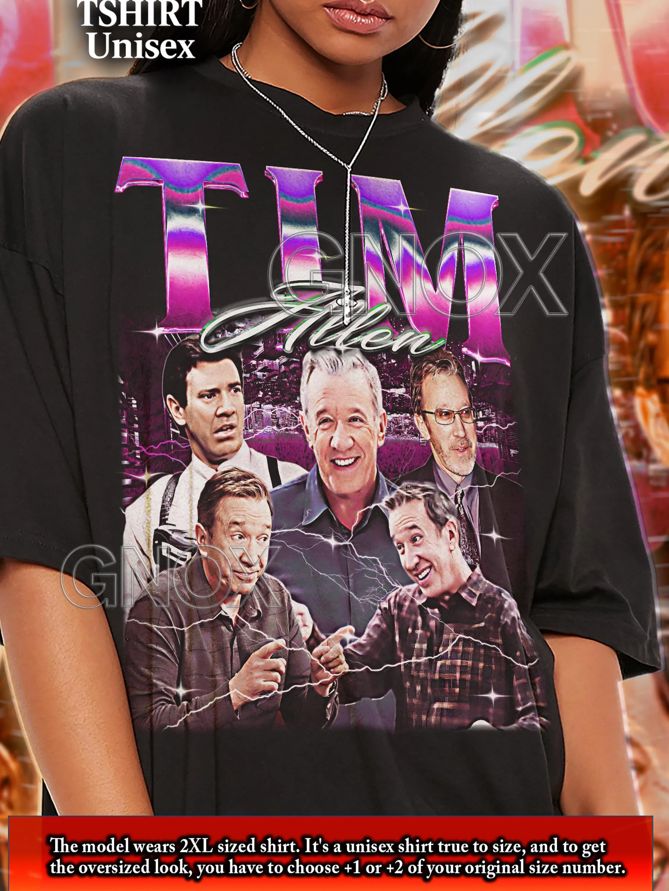 Vintage Tim Allen T-Shirt, 90s Bootleg Style Tim Allen Merch, Retro Tim Allen Graphic Tee, Classic 90s Comedy Unisex Shirt #saf