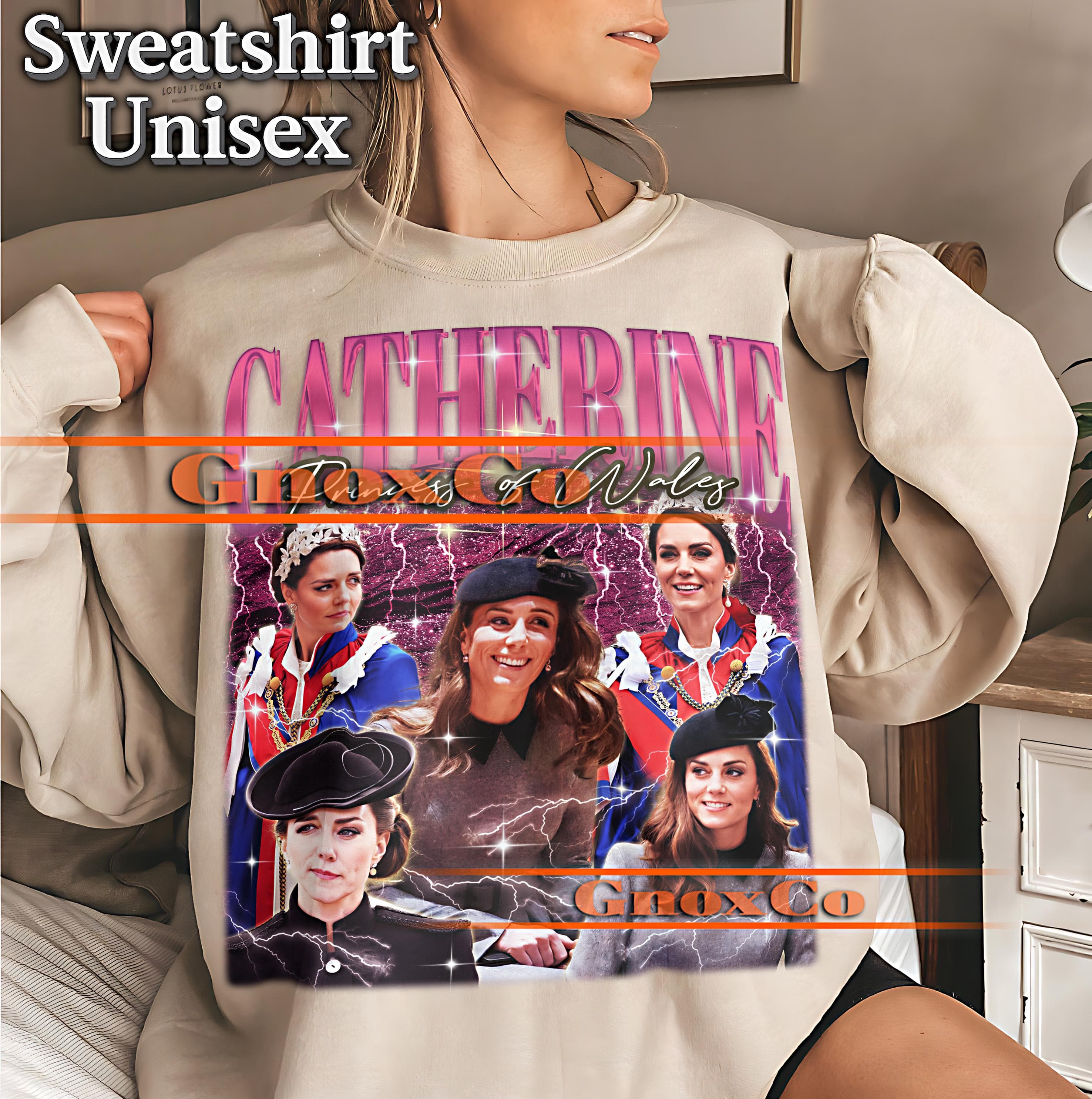 PRINCESS CATHERINE Shirt, Princess Catherine Tshirt, Princess Catherine Tees, Catherine Retro 90s Sweater, Catherine Merch Gift #saf - image 5