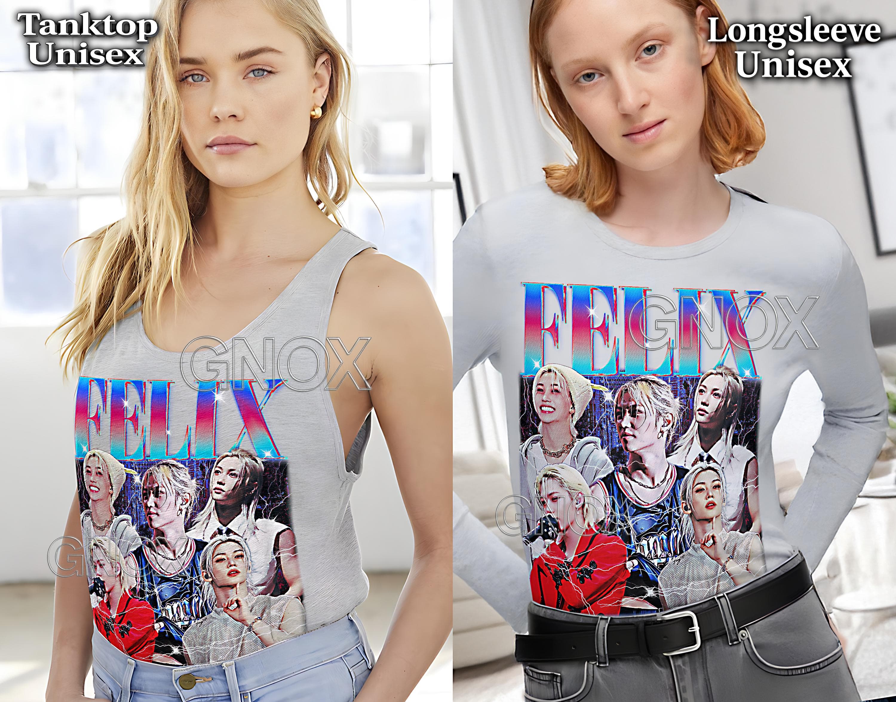 FELIX LEE Shirt, Felix Lee Tshirt, Felix Stray Kids Tees, Felix SKZ Retro 90s Sweater, Felix Lee Merch Gift, Felix Kpop idol Merch #saf - image 4