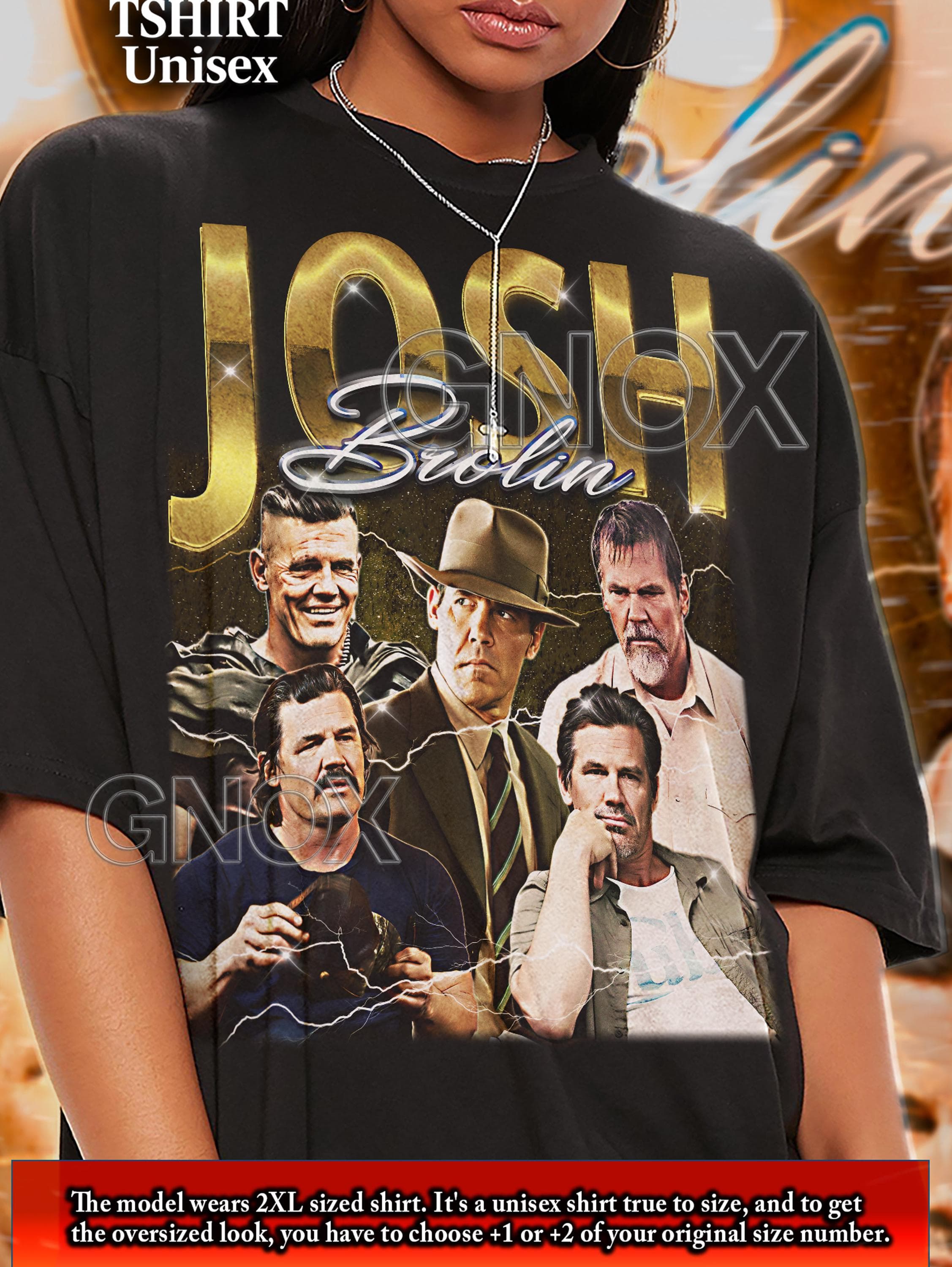 Josh Brolin Merch, Classic Cinema Actor Graphic T-Shirt, Vintage Retro Celeb Tee, Fan Gift Shirt for Men and Women  #saf