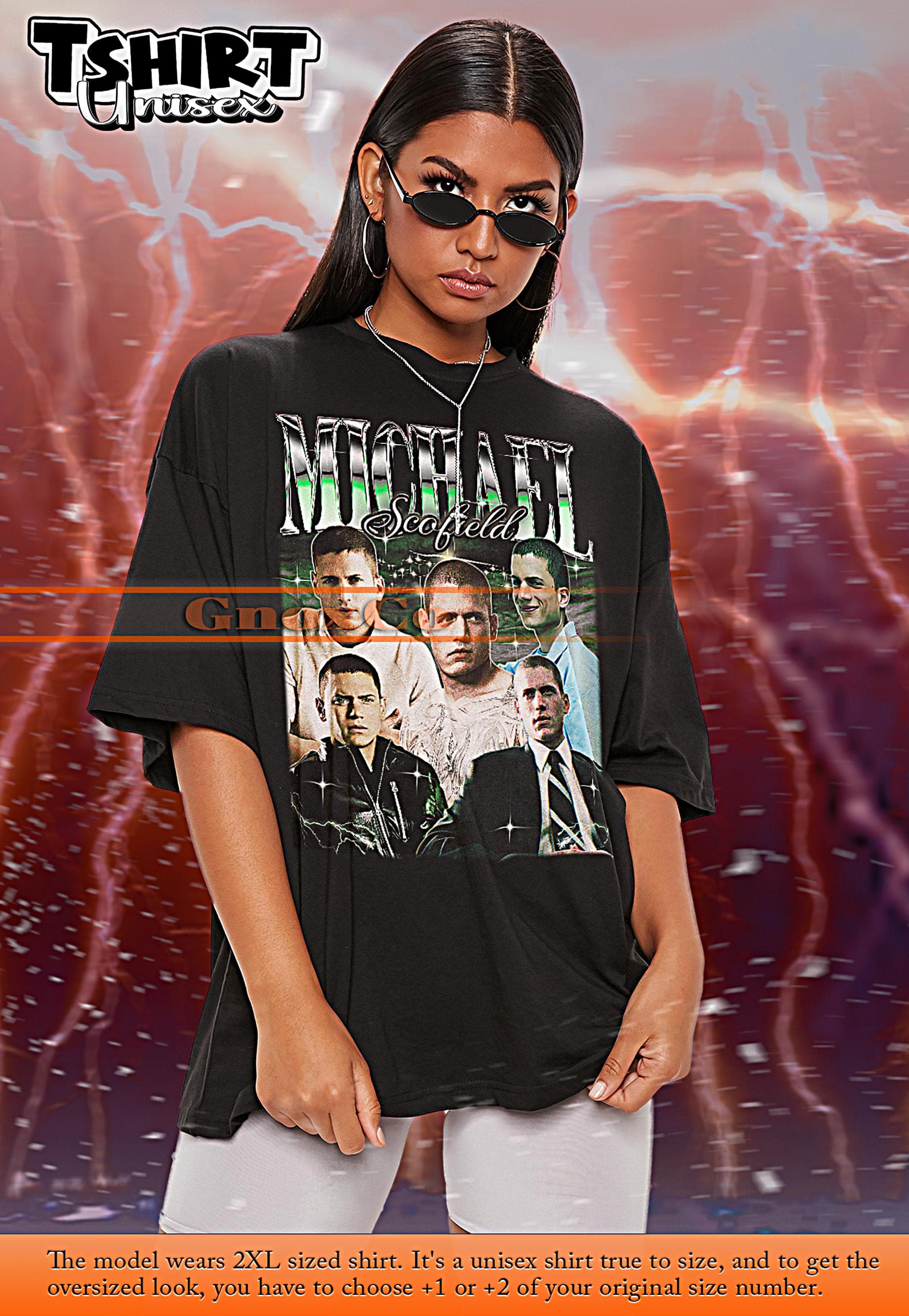 MICHAEL SCOFIELD Vintage Shirt, Michael Scofield Tshirt, Michael Scofield Fan Tees, Michael Scofield Retro 90s Sweater Merch Gift #saf