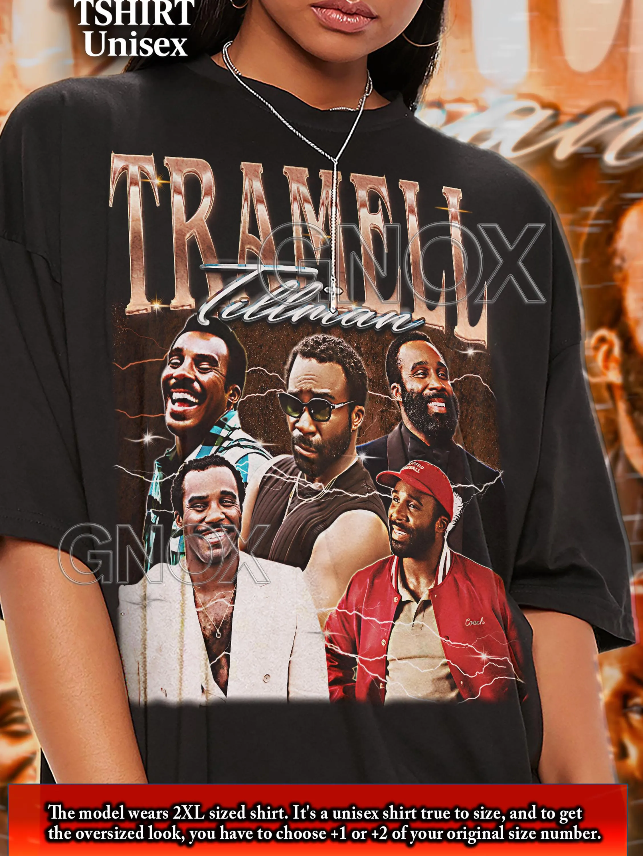 Tramell Tillman Shirt, Sci Fi Thriller Drama Actor Merch, Cult TV Show Fan Gift, Vintage Graphic T-Shirt, Unisex Graphic Tee #saf