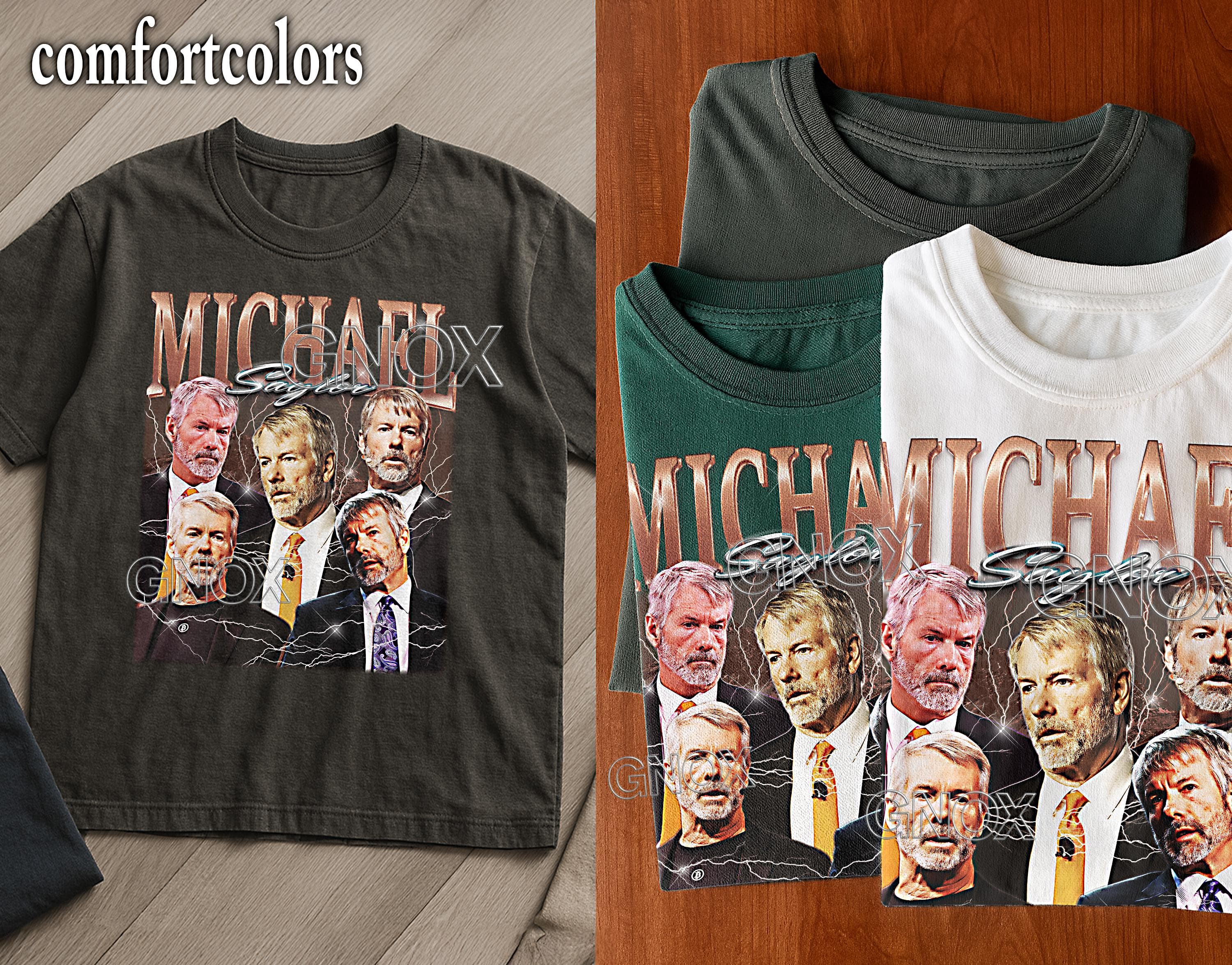 MICHAEL SAYLOR Shirt, Michael Saylor Tshirt, Michael Saylor Bootleg Tees, Michael Saylor Retro 90s Sweater #saf - image 5