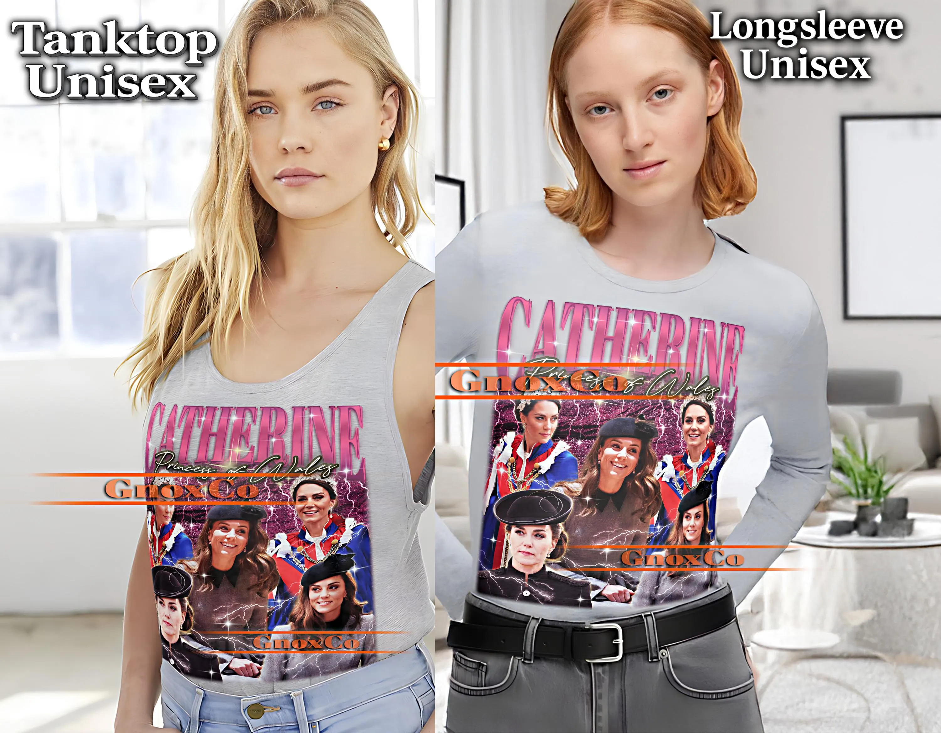 PRINCESS CATHERINE Shirt, Princess Catherine Tshirt, Princess Catherine Tees, Catherine Retro 90s Sweater, Catherine Merch Gift #saf - image 4