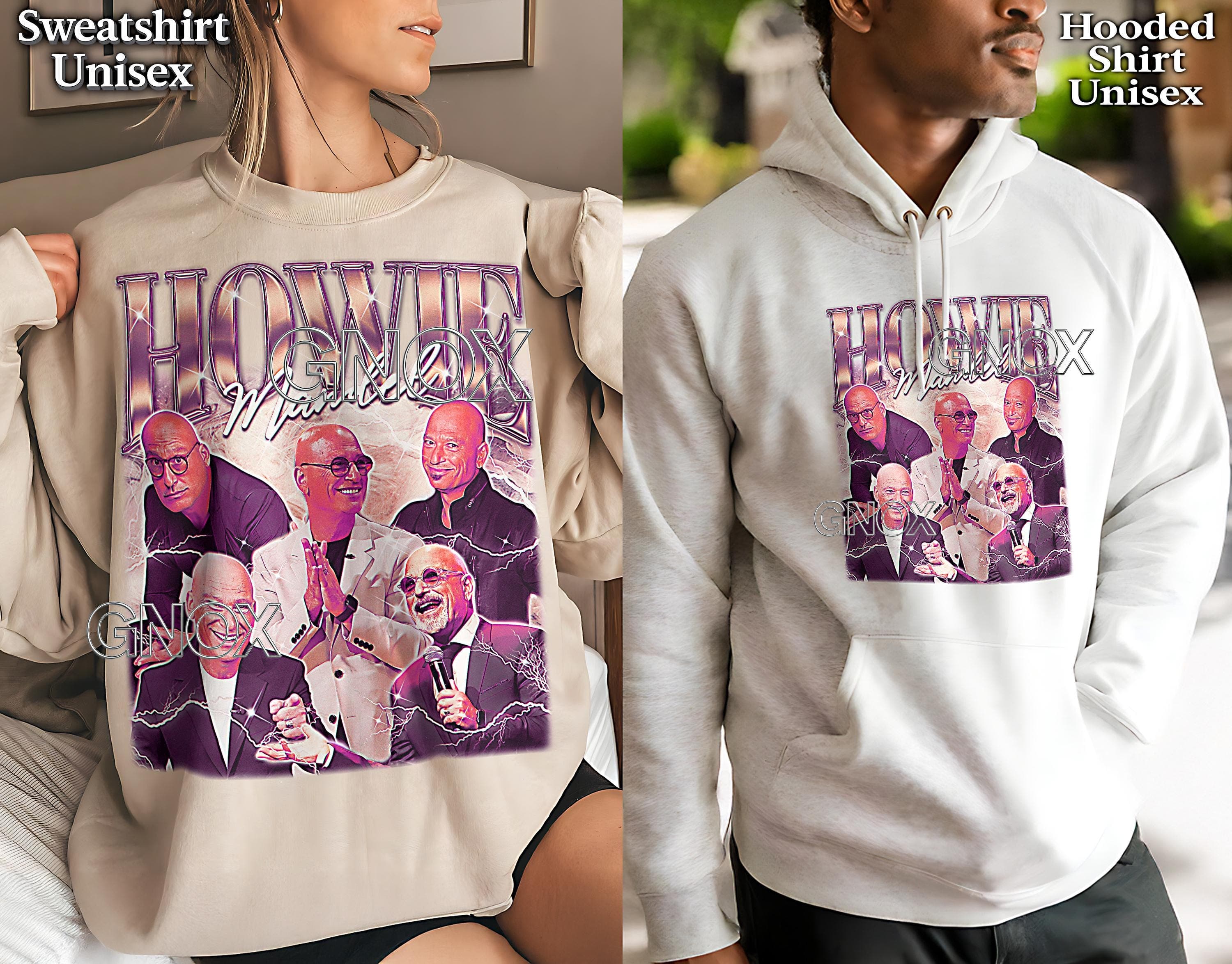 HOWIE MANDEL Shirt, Howie Mandel Tshirt, Howie Mandel Tees, Howie Mandel Retro 90s Sweater, Howie Mandel Merch Gift  #saf - image 3