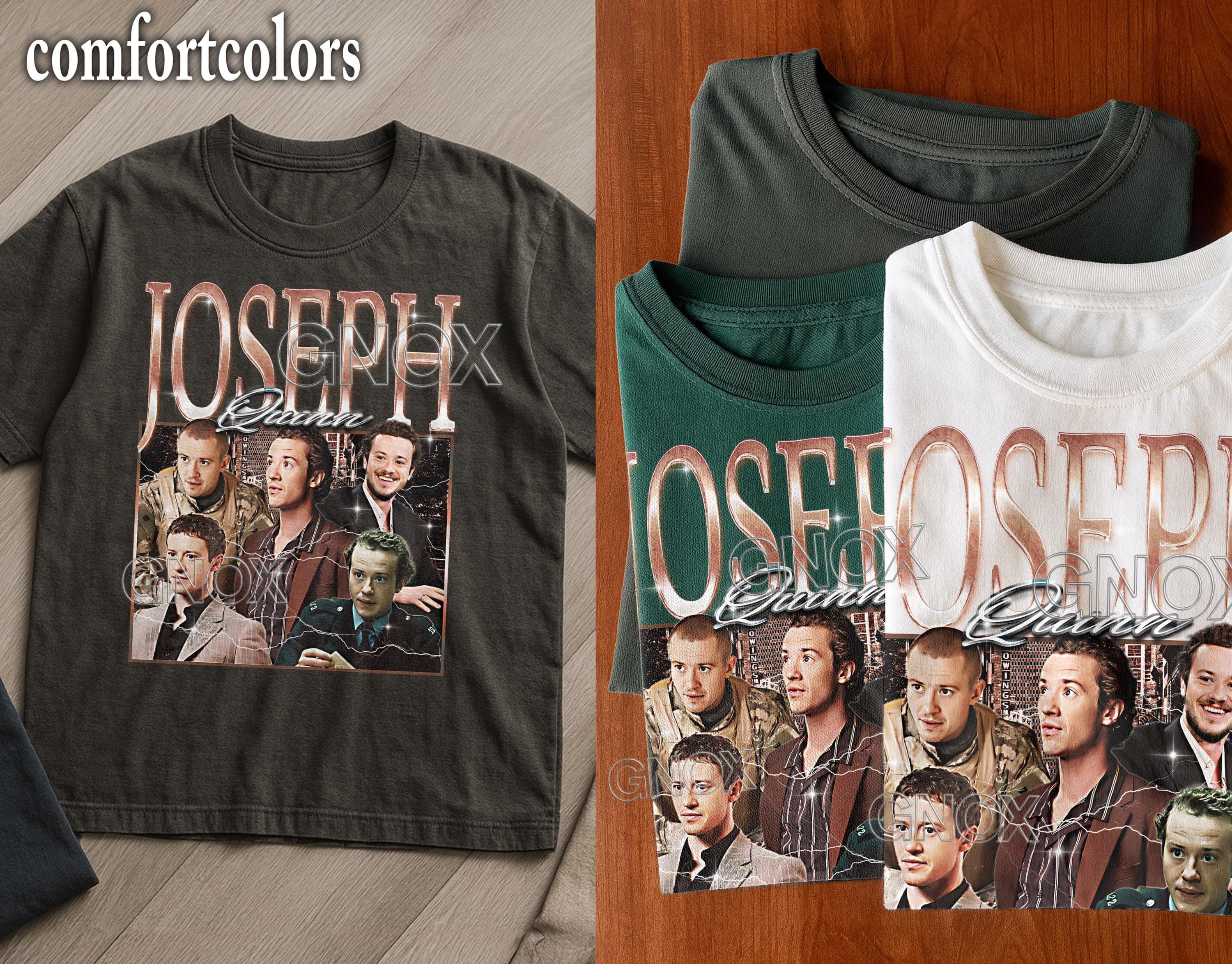 JOSEPH QUINN Shirt, Joseph Quinn Vintage Tshirt, Joseph Quinn Fan Tees, Joseph Quinn Retro 90s Sweater, Joseph Quinn Merch Gift #saf - image 5