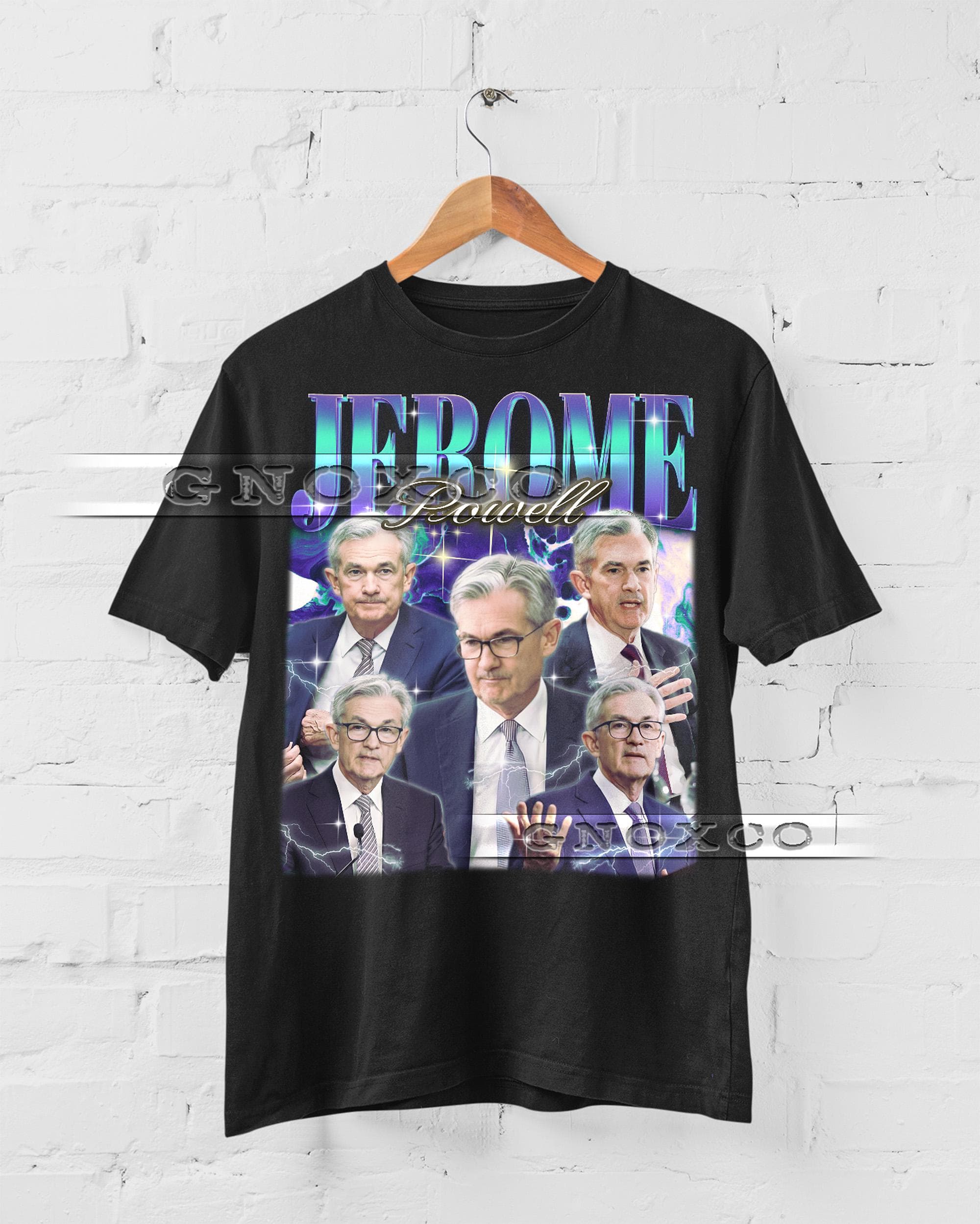 JEROME POWELL Vintage Shirt, Jerome Powell Homage Tshirt, Jerome Powell Fan Tees, Jerome Powell Retro 90s Sweater, Jerome Powell Merch #saf - image 3