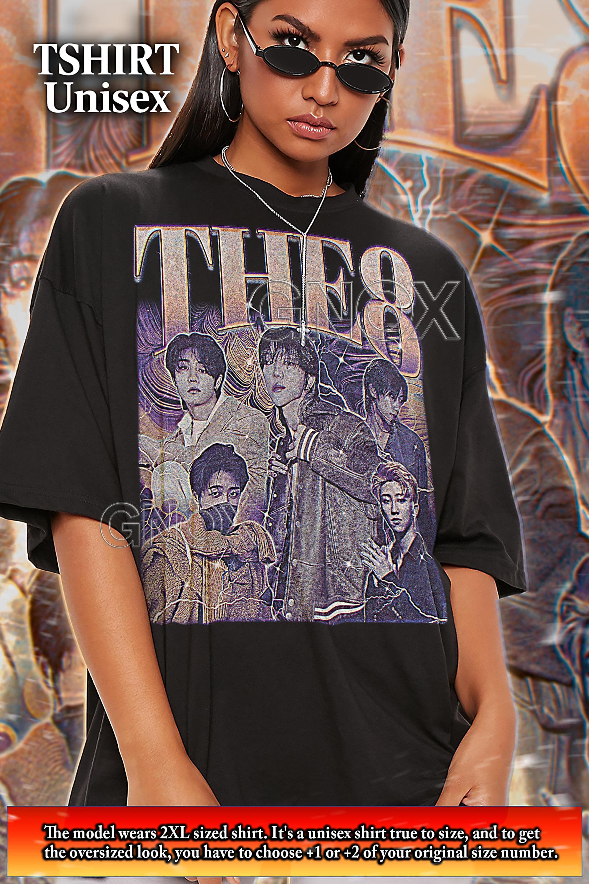 THE8 Kpop Idol Shirt, The8 Retro Tshirt, The8 Fan Tees, The8 Retro 90s Sweater, The8 Merch Gift, Kpop Gift, Kpop Merch Shirt #saf