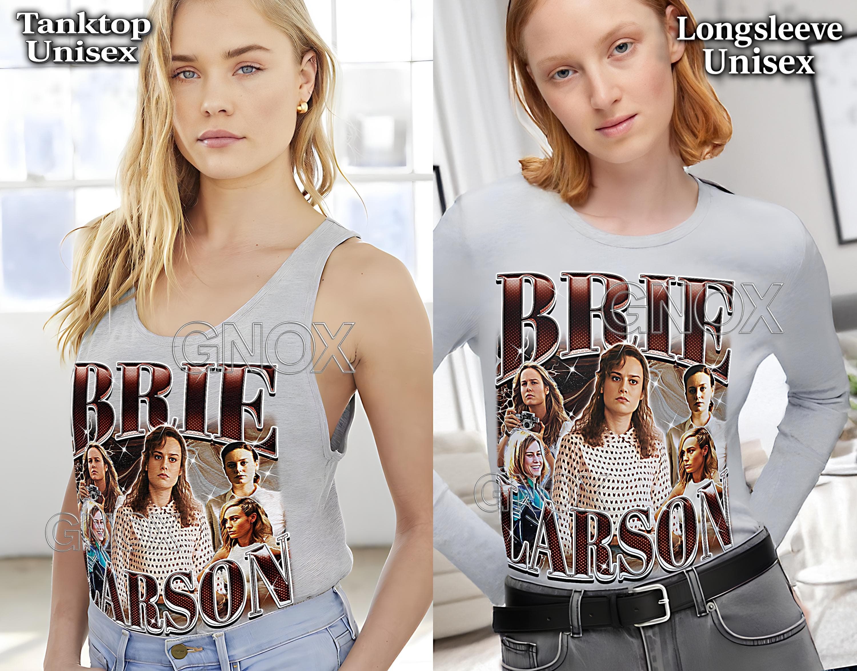BRIE LARSON Shirt, Brie Larson Vintage Tshirt, Brie Larson Bootleg Tee, Brie Larson Retro 90s Sweater, Brie Larson Merch  #saf - image 4