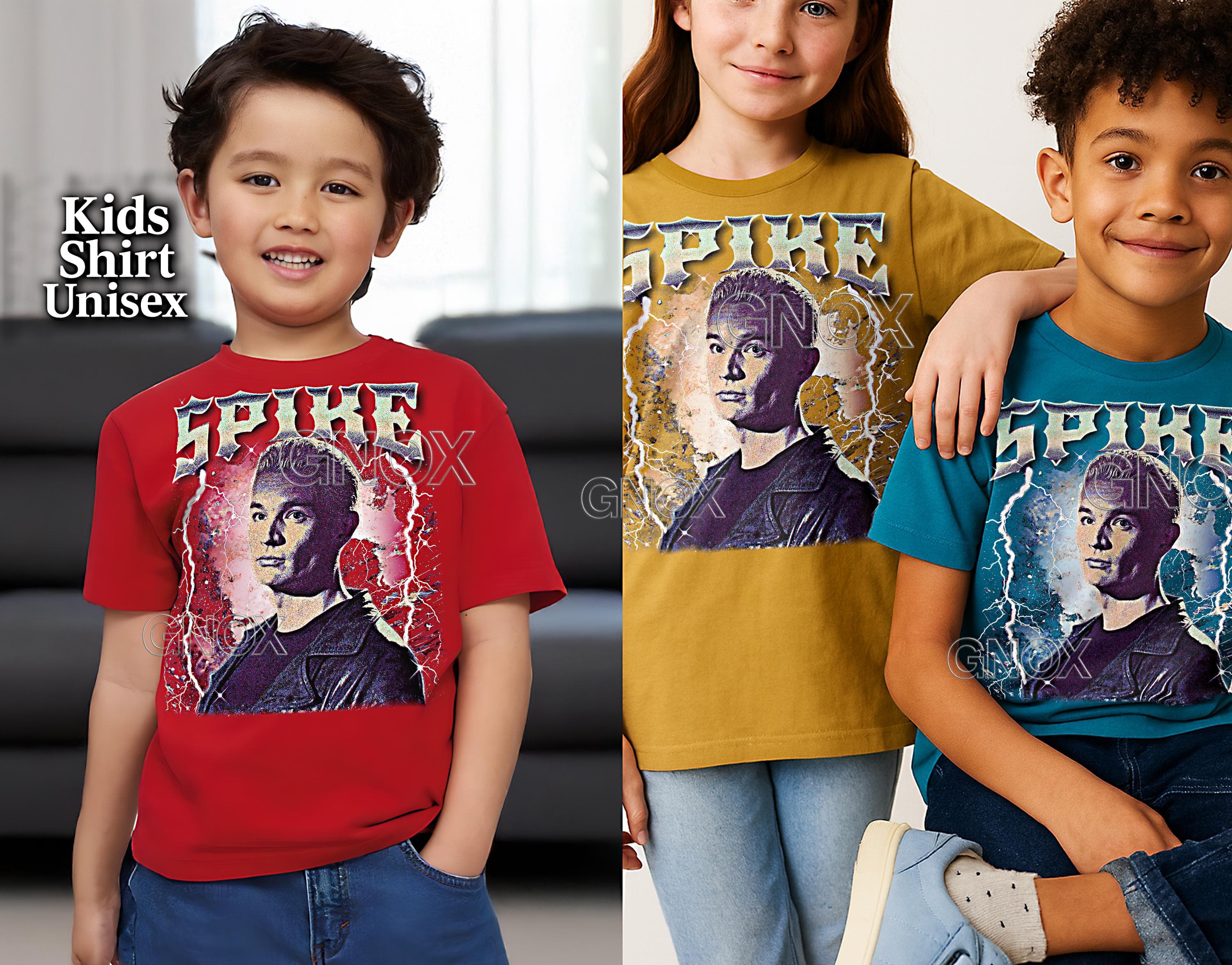 BUFFY SPIKE Shirt, Buffy Spike Tshirt, Buffy Spike Fan Tees, Buffy Spike Retro 90s Sweater, Buffy Spike Merch Gift #saf - image 3