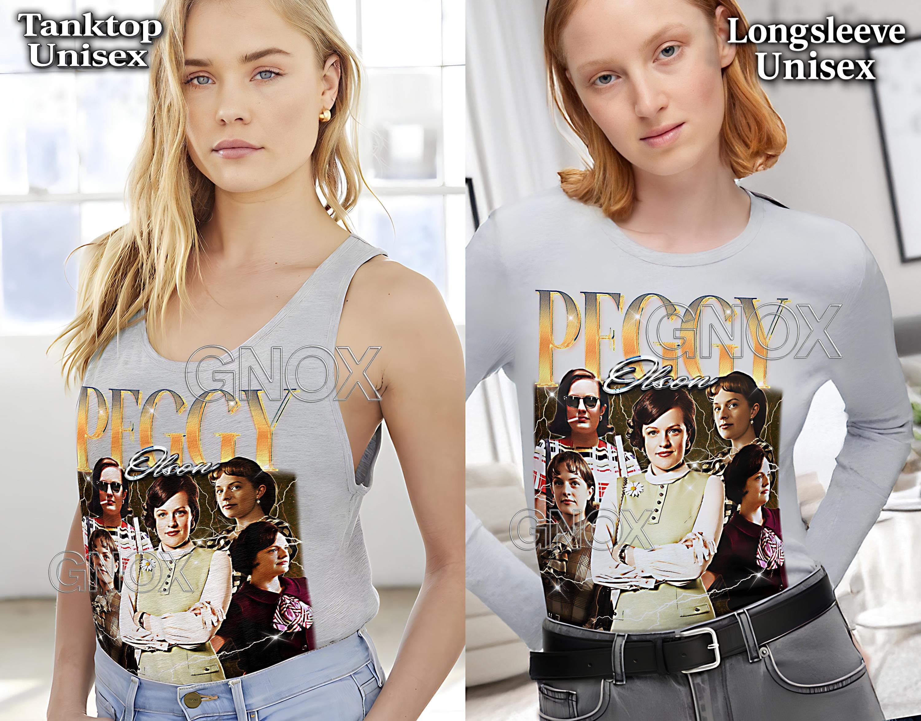 PEGGY OLSON Shirt, Peggy Olson Bootleg Tshirt, Peggy Olson Meme Tees, Peggy Olson Retro 90s Sweater, Peggy Olson Merch Gift #saf - image 4