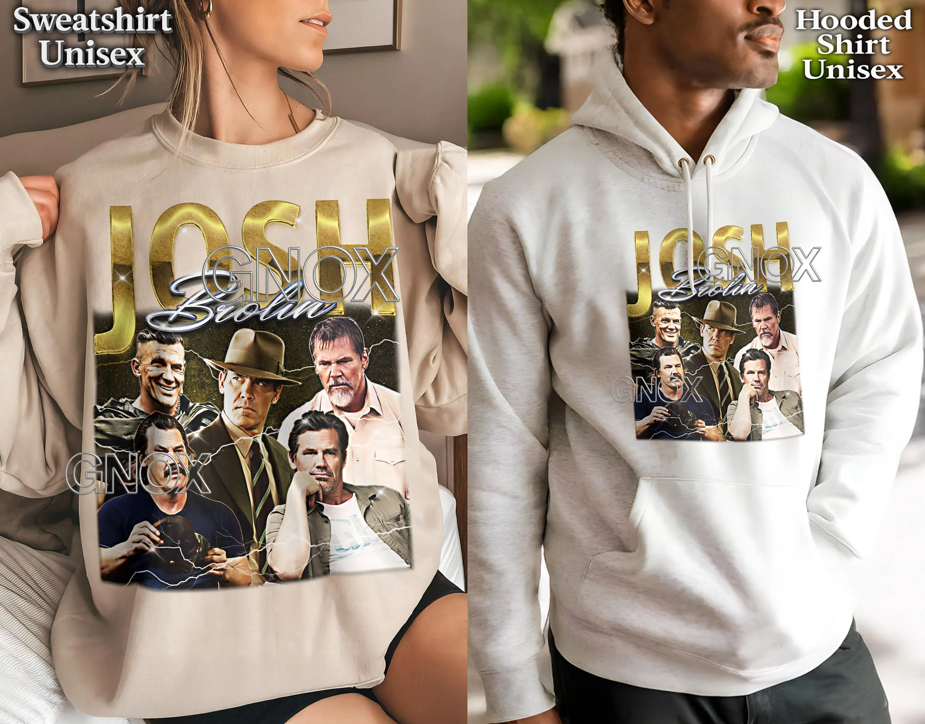 Josh Brolin Merch, Classic Cinema Actor Graphic T-Shirt, Vintage Retro Celeb Tee, Fan Gift Shirt for Men and Women  #saf - image 3