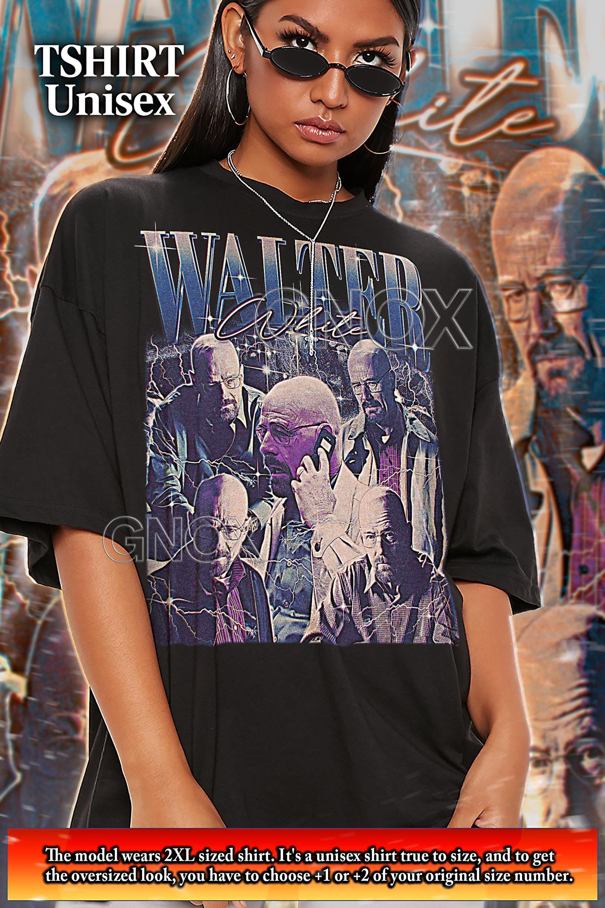 WALTER WHITE Shirt, Walter White Tshirt, Walter White Fan Tees, Walter White Retro 90s Sweater, Walter White Merch Gift #saf