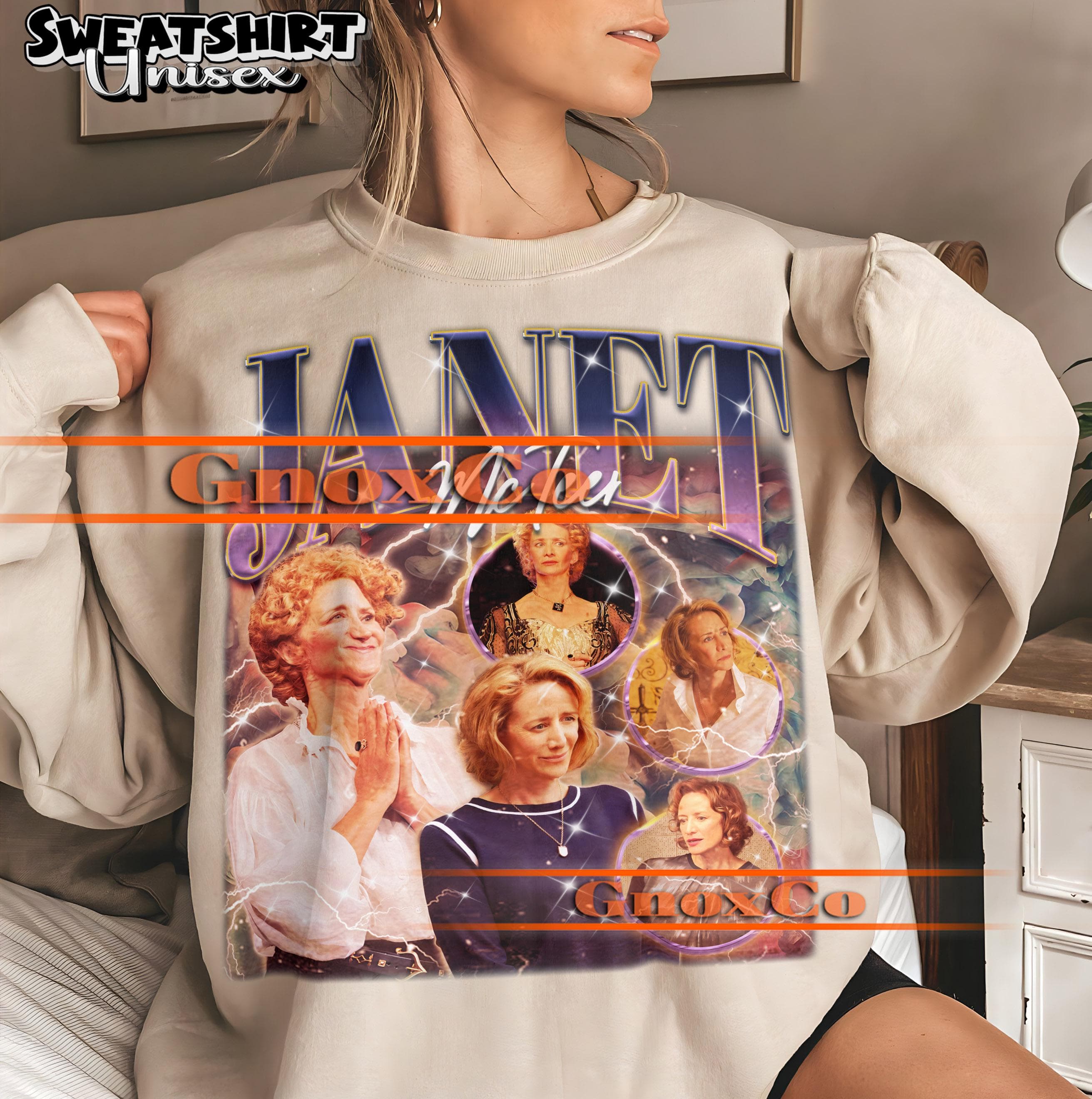 JANET MCTEER Shirt, Janet McTeer Vintage Tshirt, Janet McTeer Fan Tees, Janet McTeer Retro 90s Sweater, Janet McTeer Merch Gift #saf - image 4