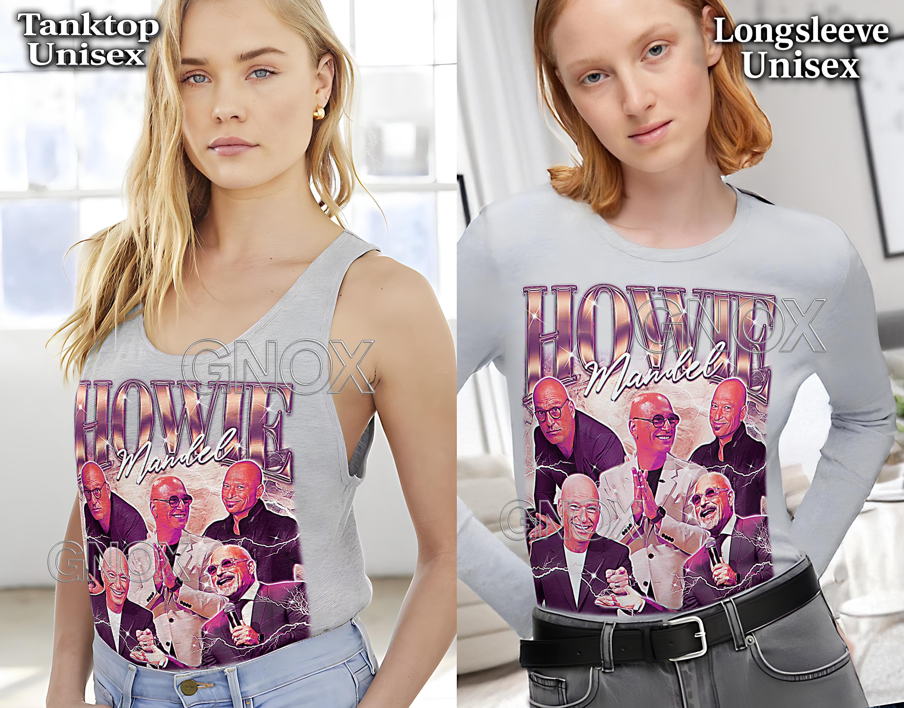 HOWIE MANDEL Shirt, Howie Mandel Tshirt, Howie Mandel Tees, Howie Mandel Retro 90s Sweater, Howie Mandel Merch Gift  #saf - image 4