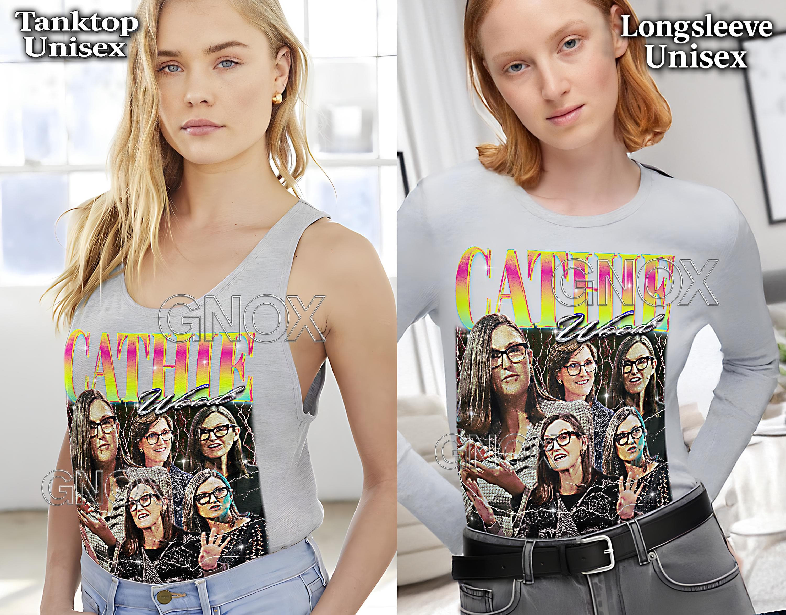 CATHIE WOOD Shirt, Cathie Wood Bootleg Tshirt, Cathie Wood Retro Tees, Cathie Wood Retro 90s Sweater, Cathie Wood Merch Gift #saf - image 4