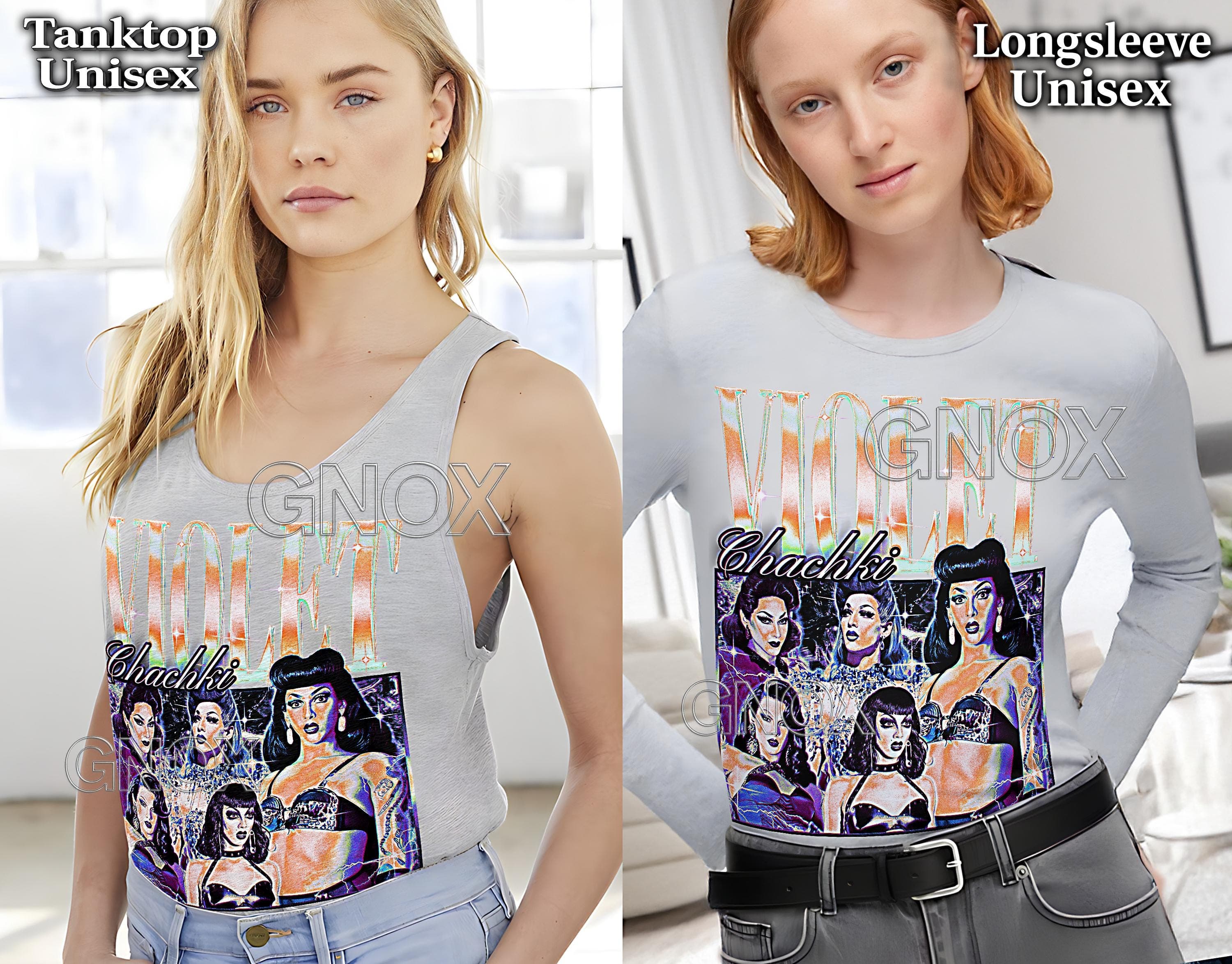 VIOLET CHACHKI Shirt, Violet Chachki Tshirt, Violet Chachki Tees, Violet Chachki Retro 90s Sweater, Violet Chachki Merch Gift #saf - image 5